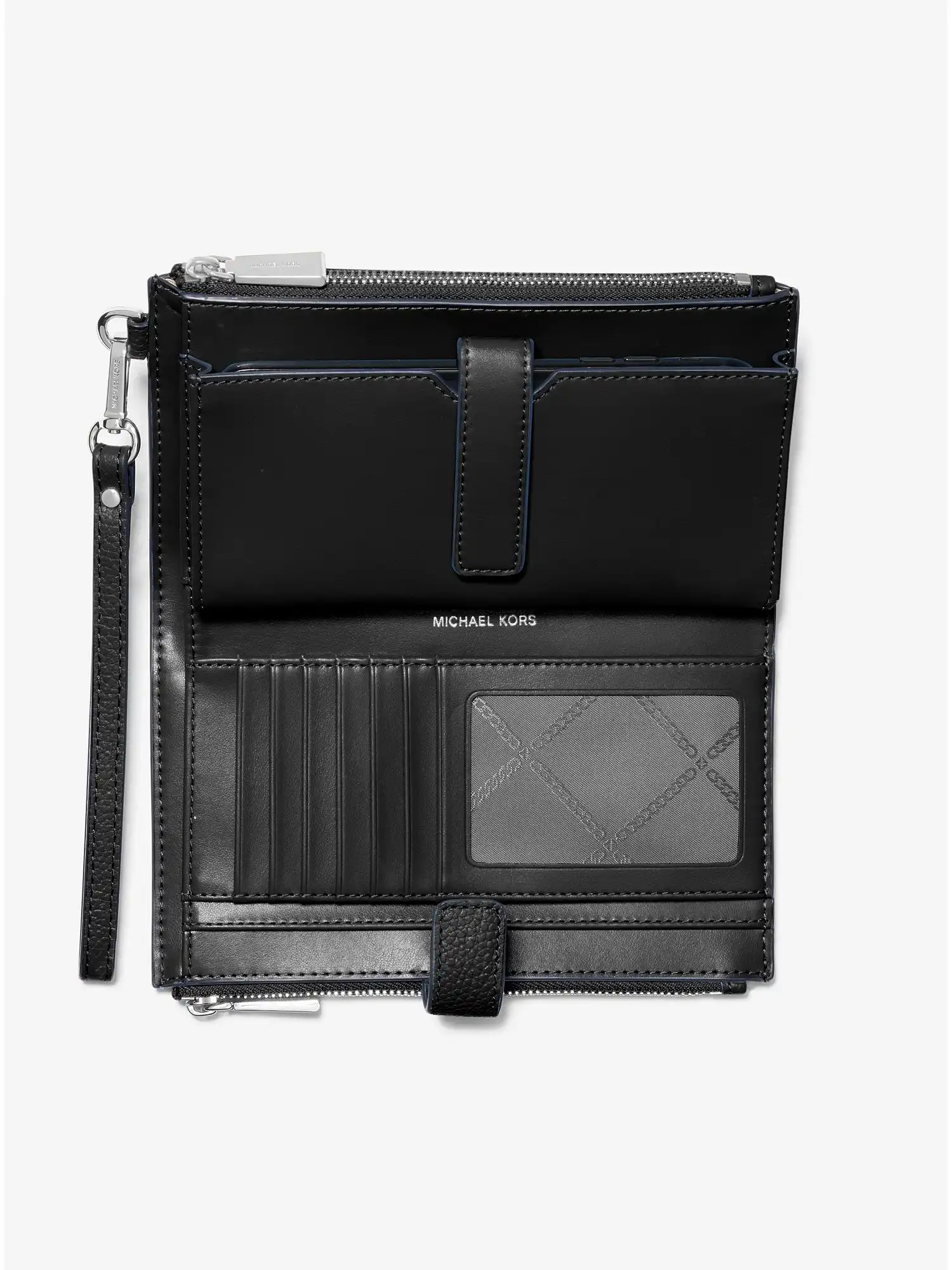 adele leather smartphone wallet black