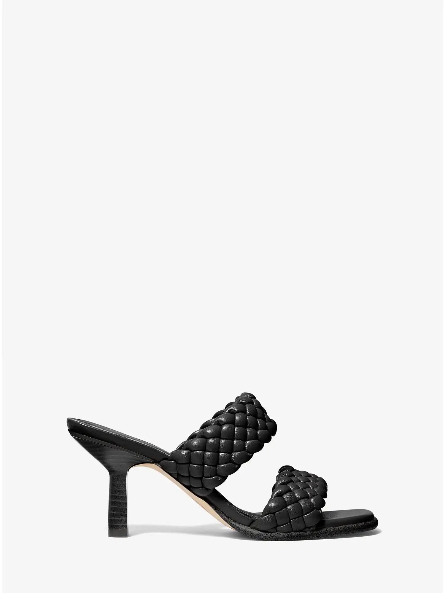 amelia braided mule black