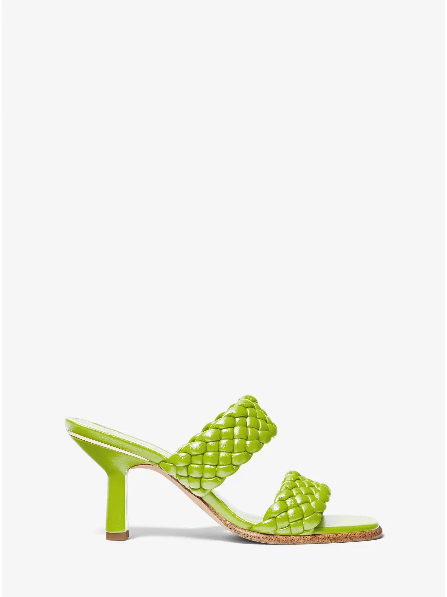 amelia braided mule brt limeade