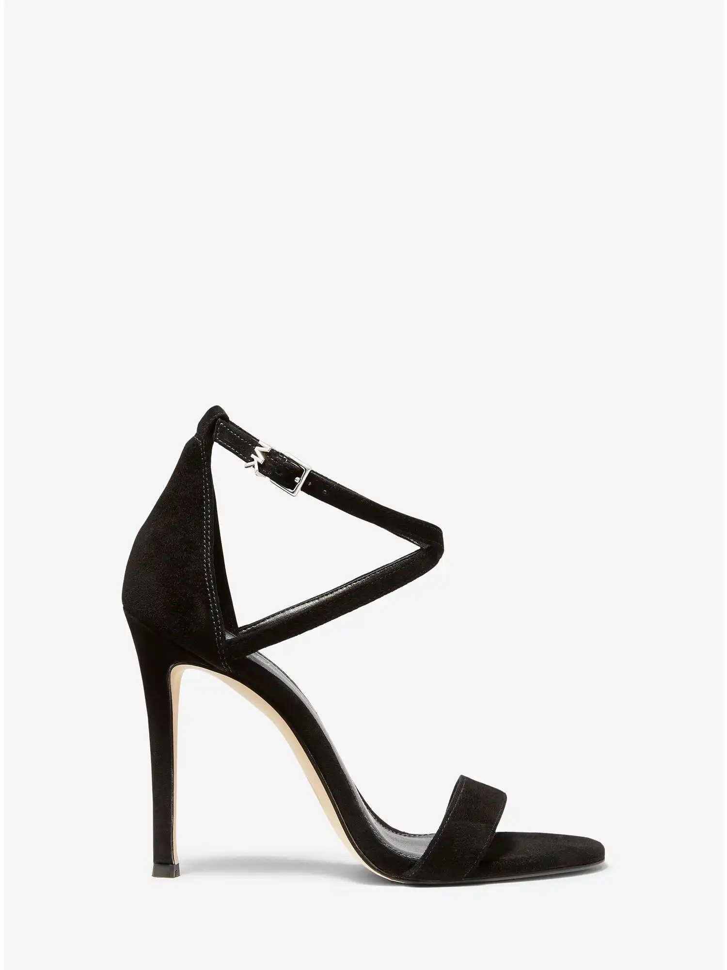 antonia suede sandal black