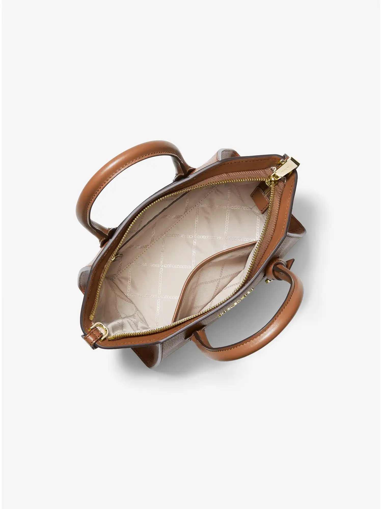 avril small leather top zip satchel luggage