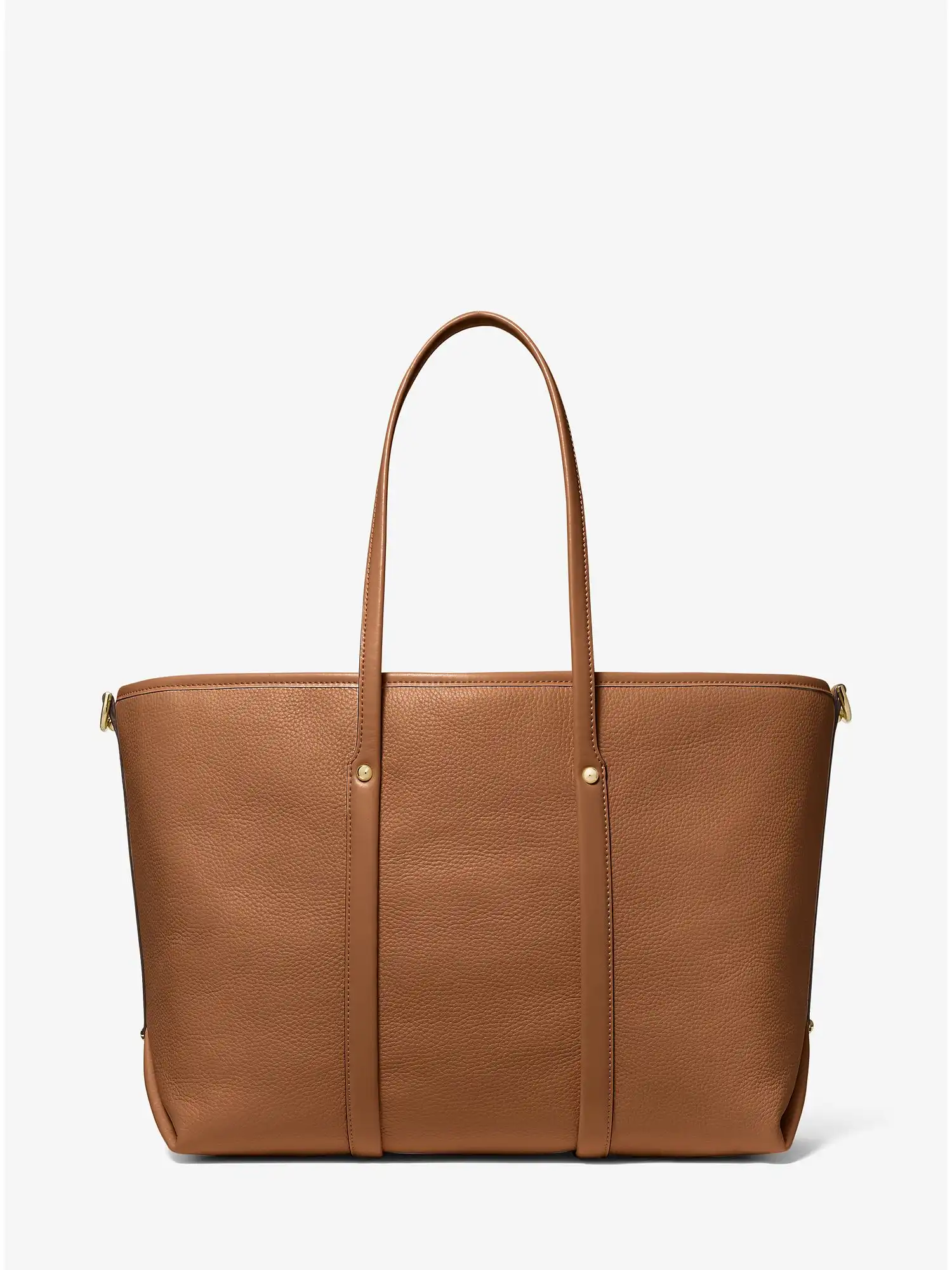 beck large pebbled leather tote bag luggage