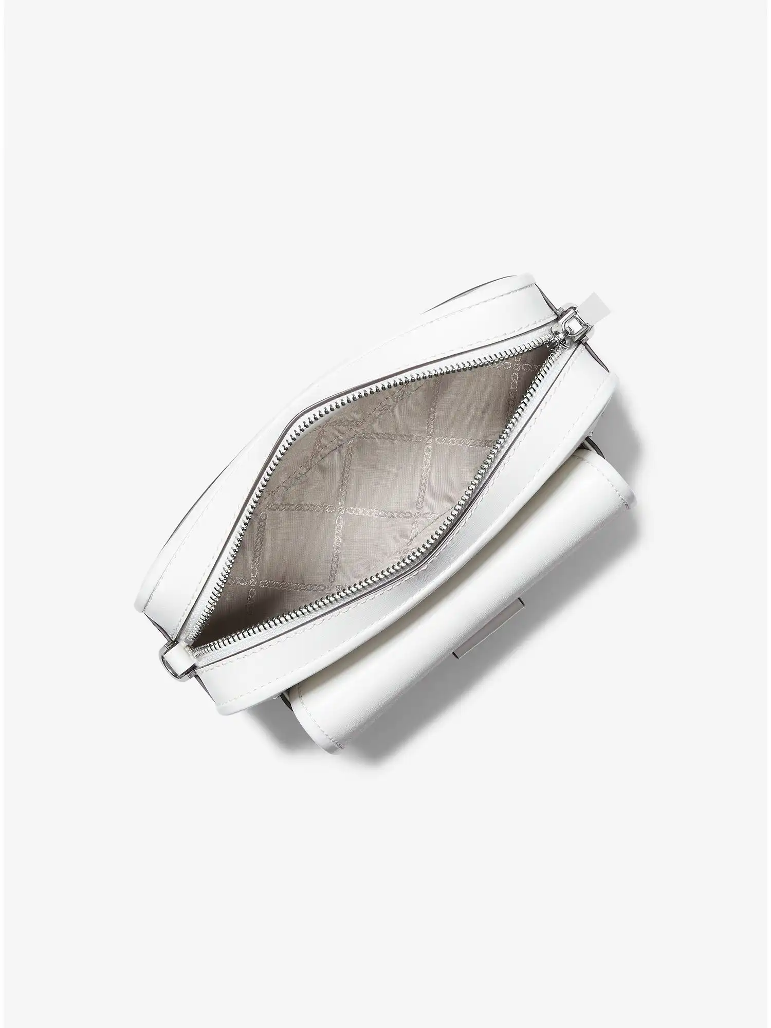 bradshaw medium leather camera bag optic white