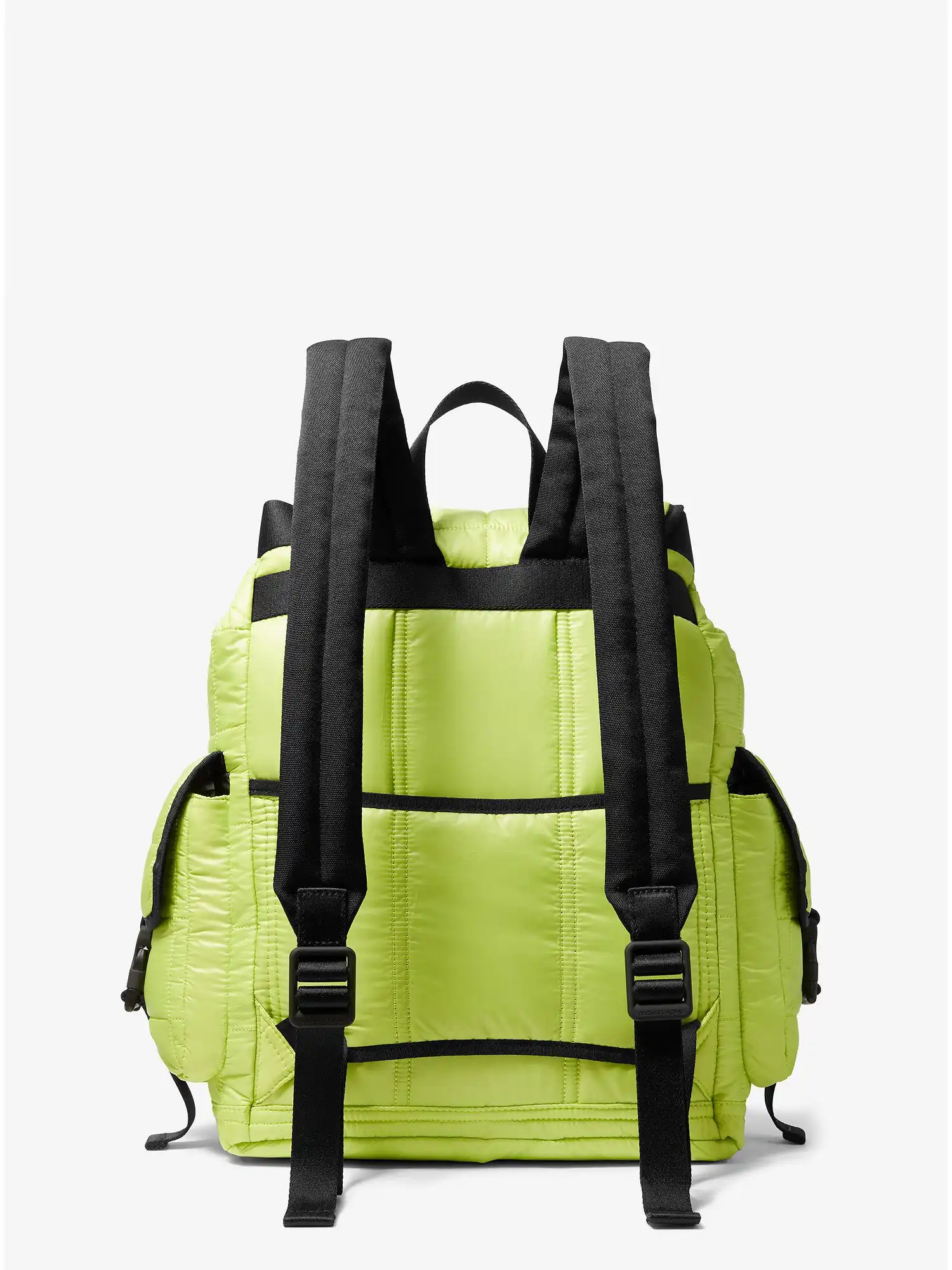 brooklyn quilted recycled polyester backpack bt limeade