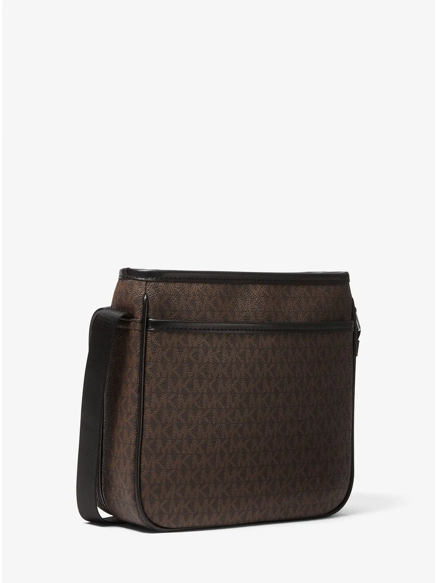 cooper logo crossbody bag brown black
