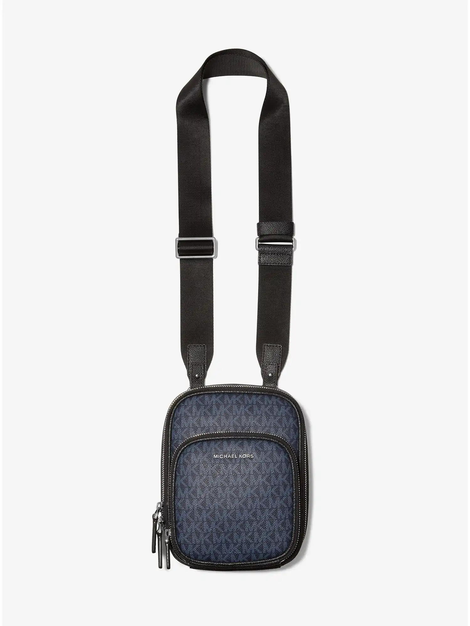 cooper logo travel crossbody bag admrl plblue