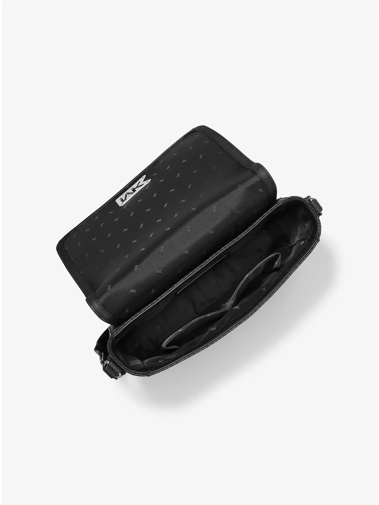 cooper medium logo messenger bag black