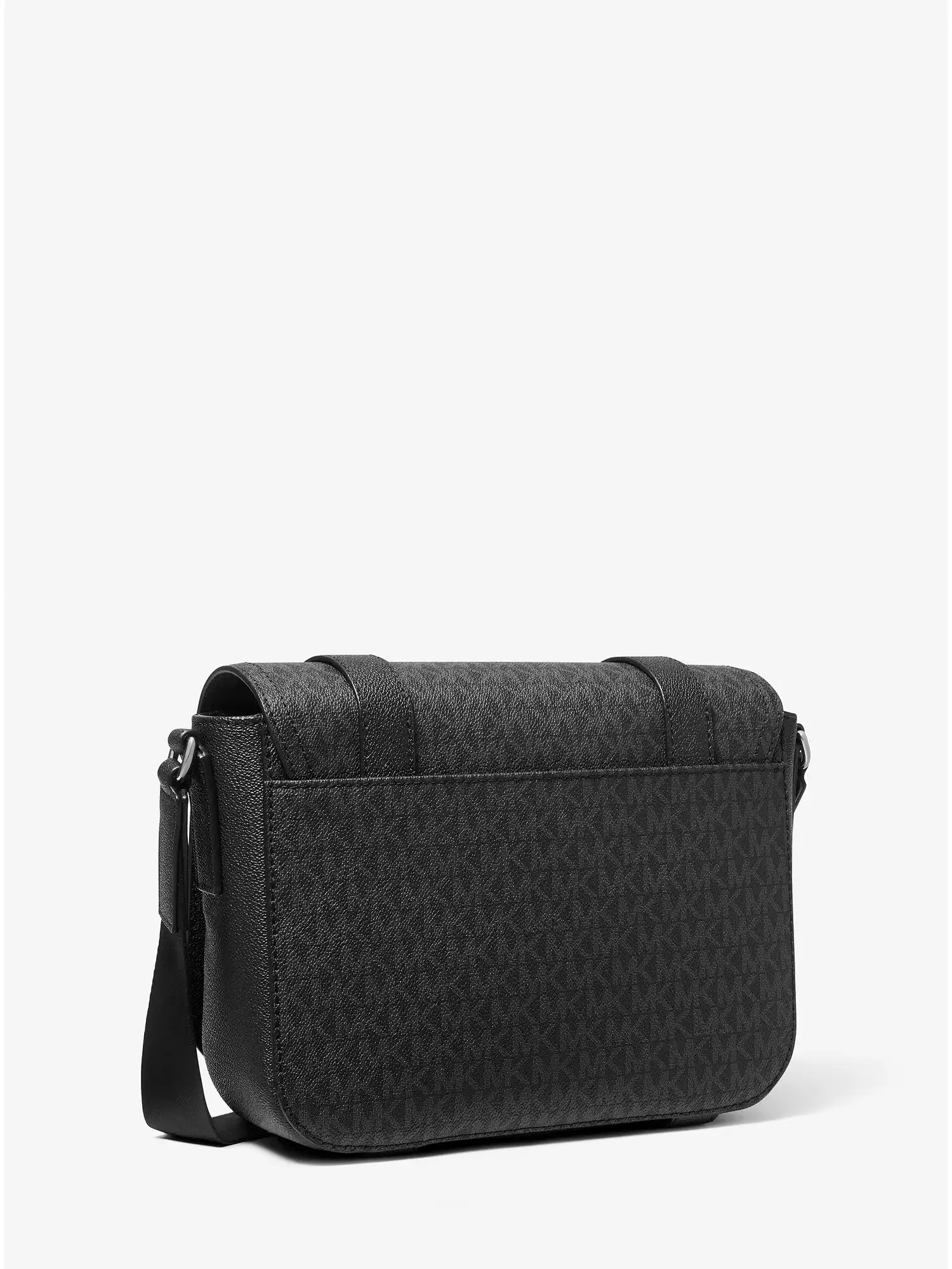 cooper medium logo messenger bag black