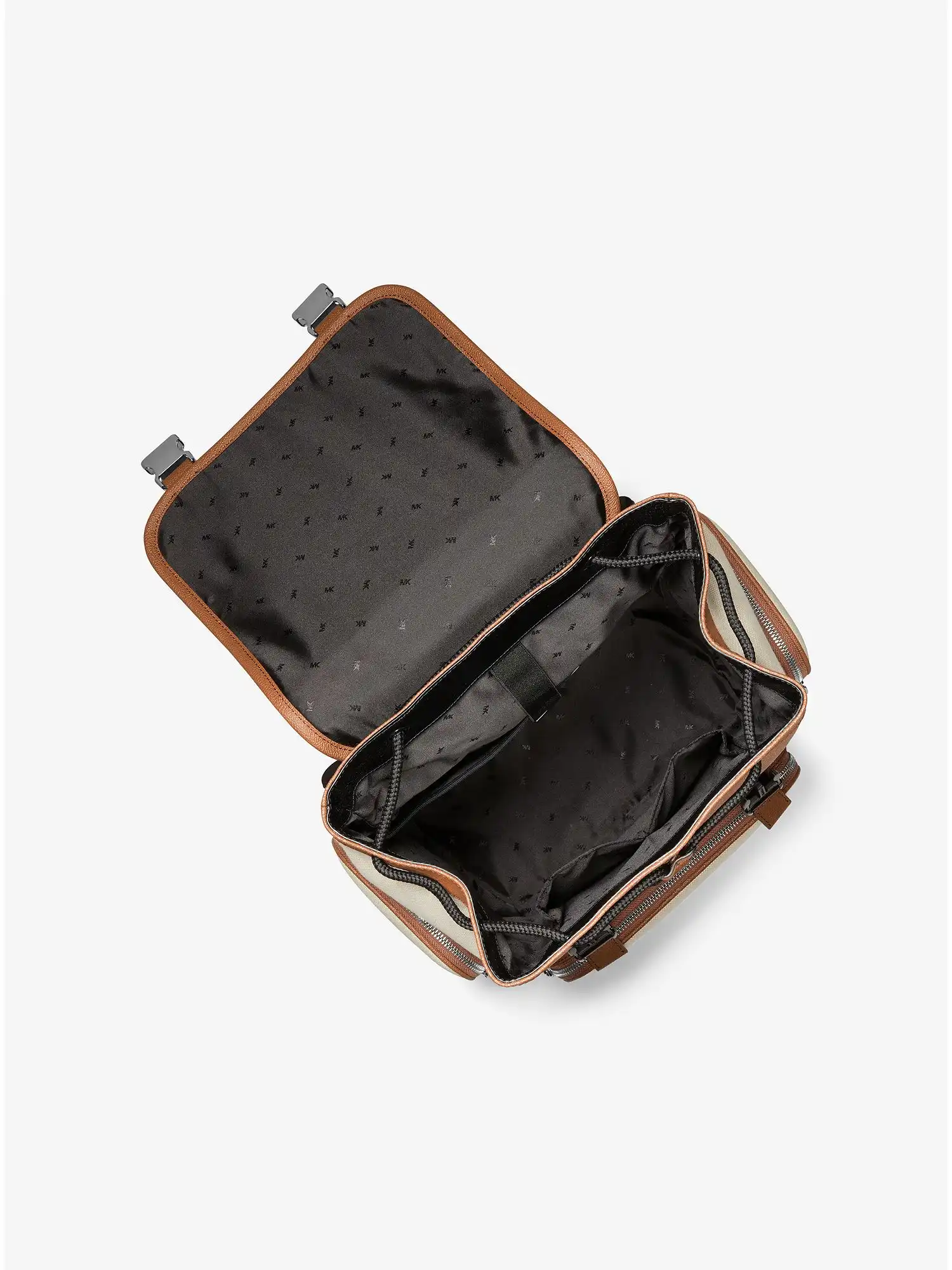 cooper two tone canvas backpack natural