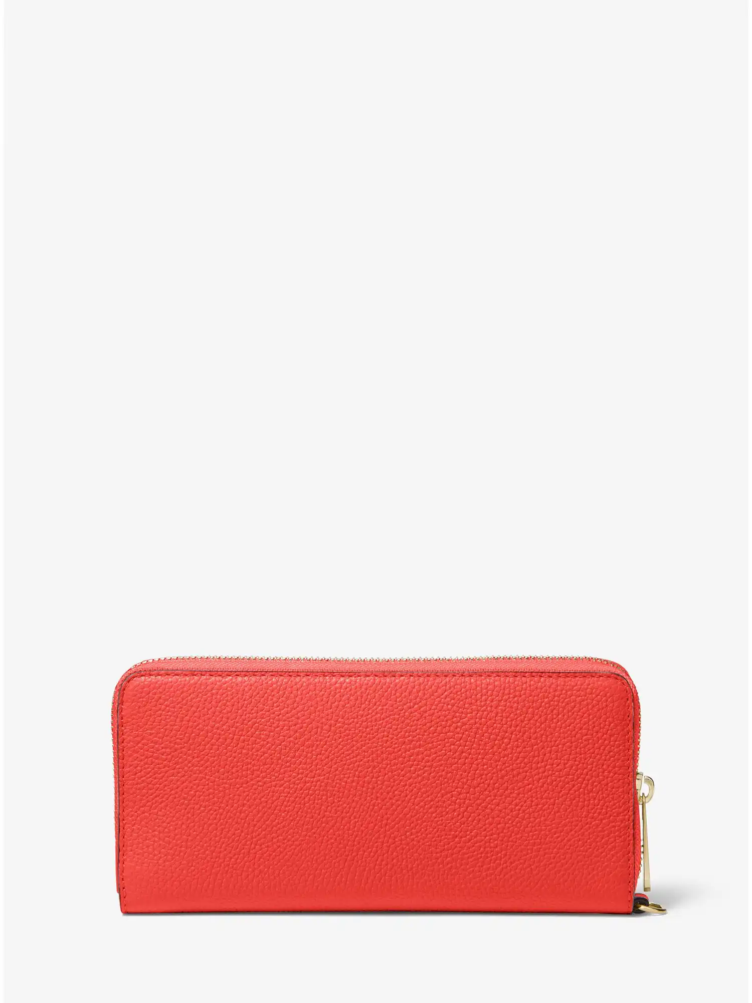 crossgrain leather continental wristlet sangria