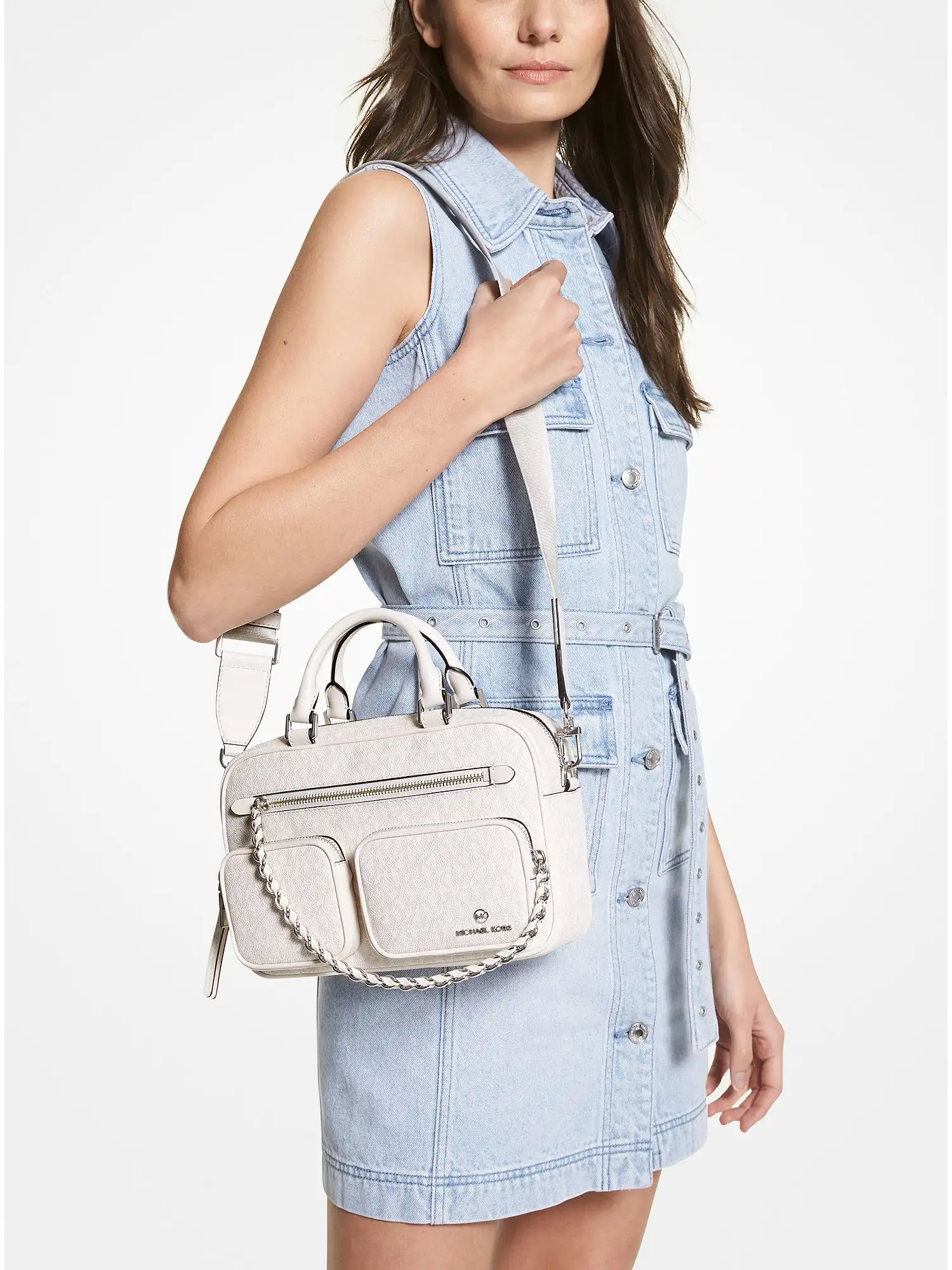 elliot medium logo messenger bag opt allum