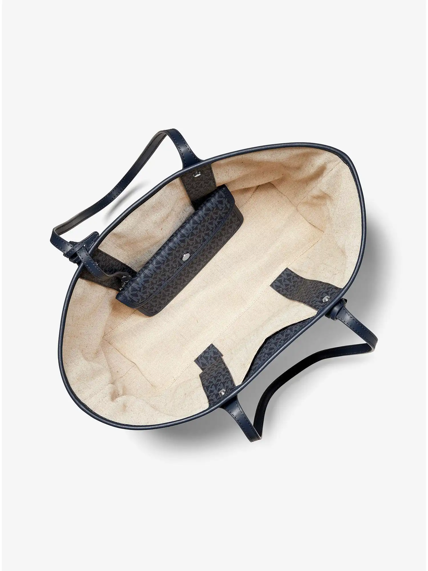 eva large logo stripe tote bag adm plbl opw