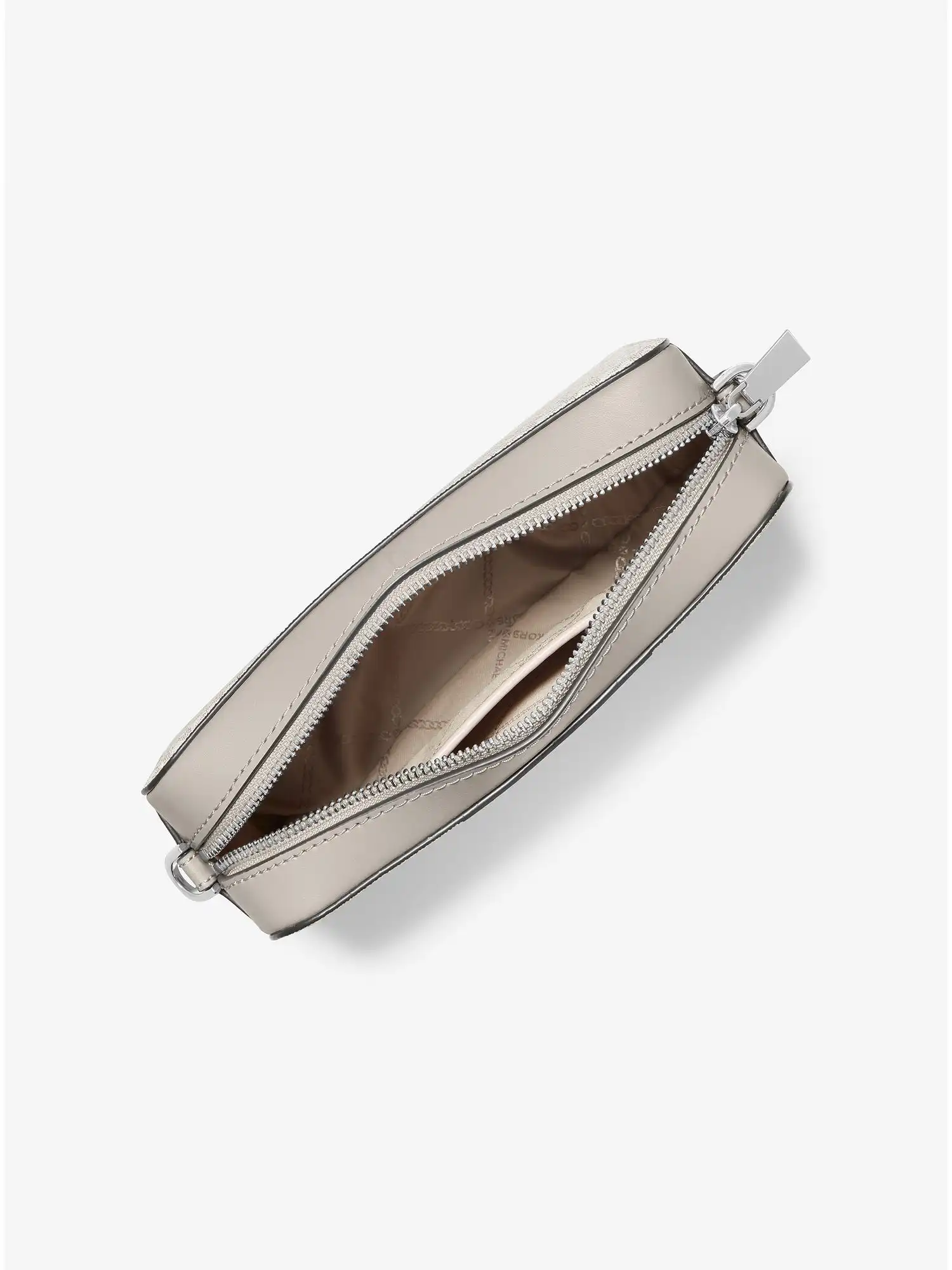 ginny medium logo stripe crossbody bag opt pgrey