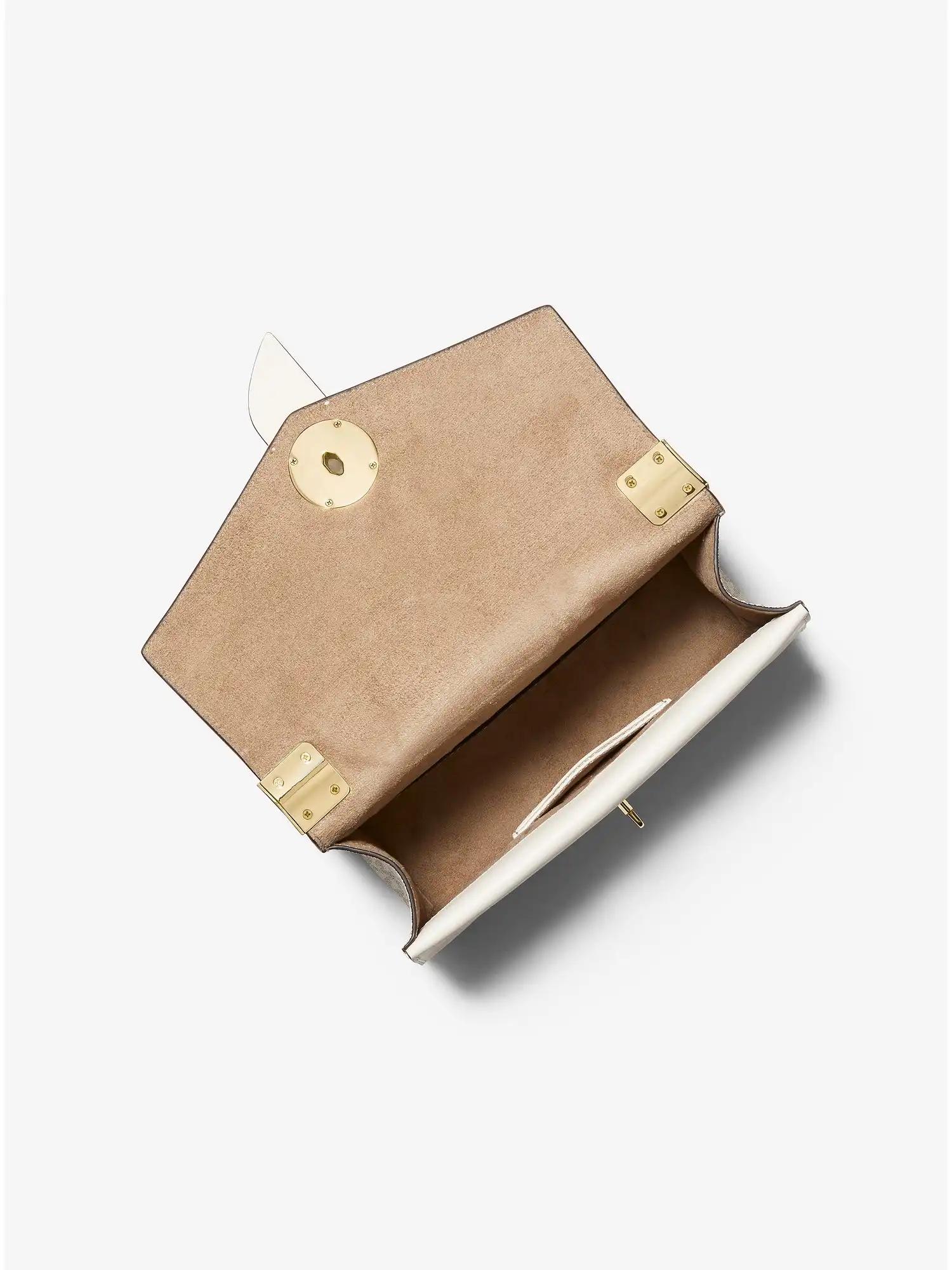 greenwich medium logo satchel van cream