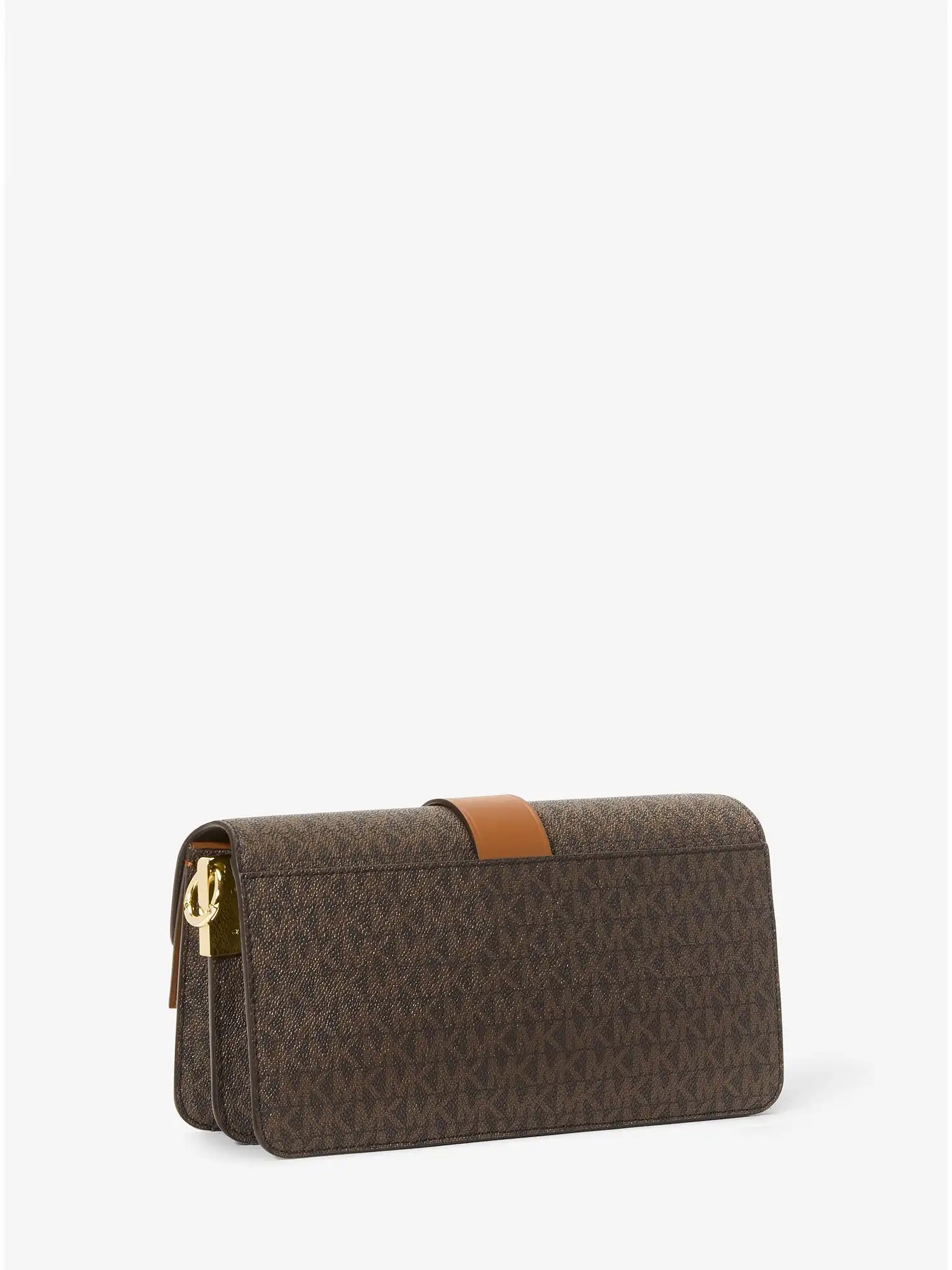 greenwich medium logo shoulder bag brn acorn