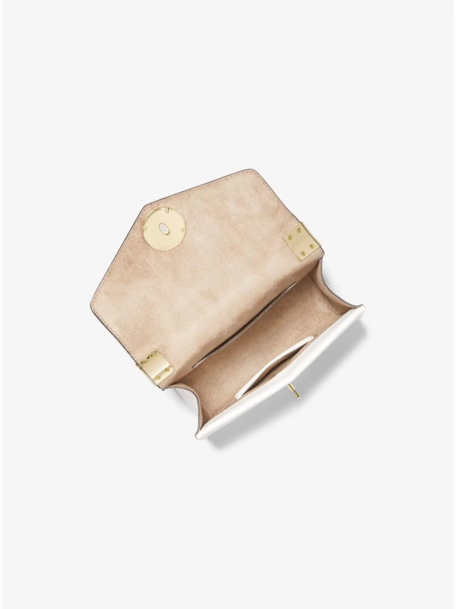 greenwich small studded quilted faux leather crossbody bag optic white