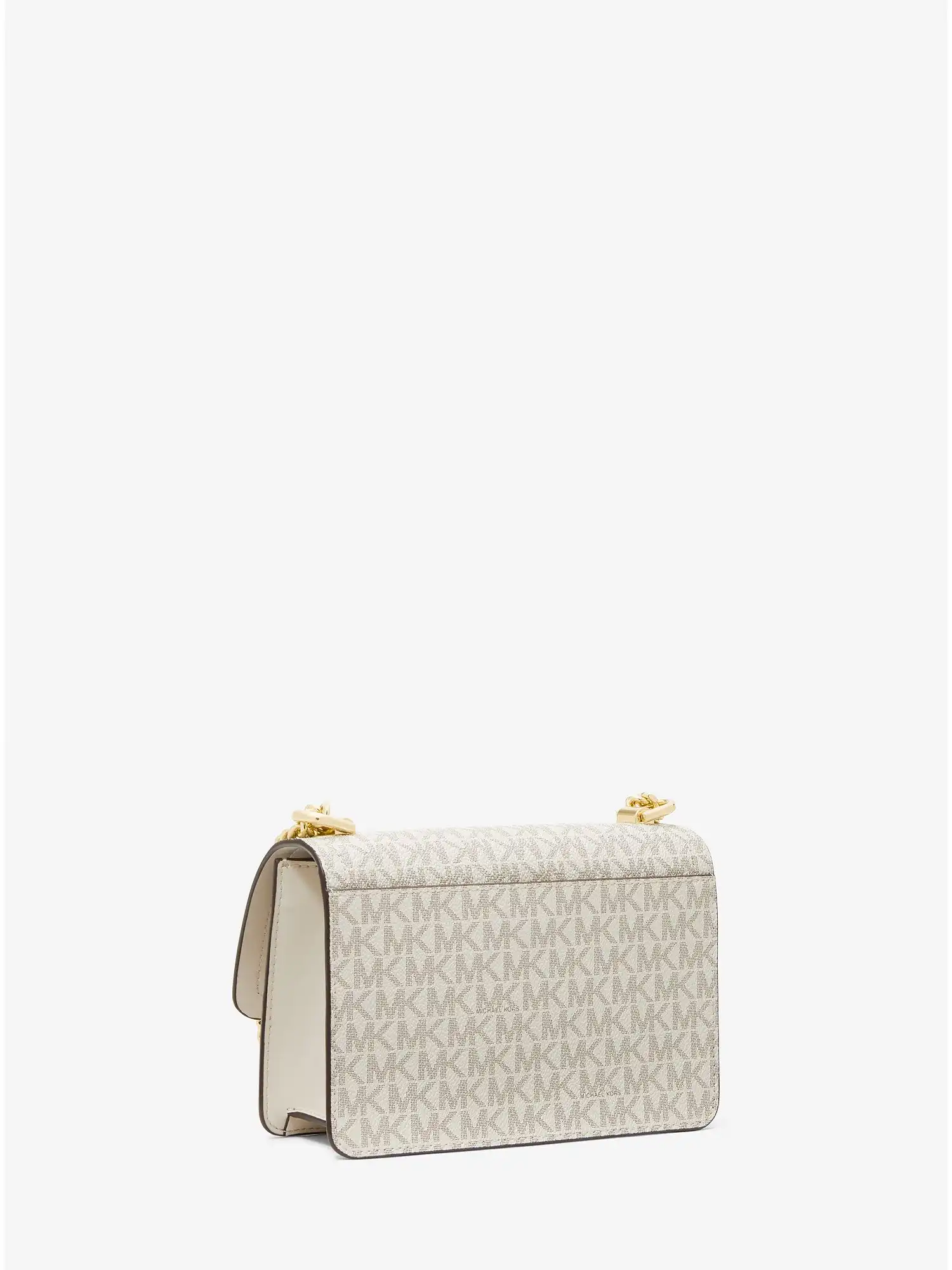 heather extra small logo crossbody bag van cream