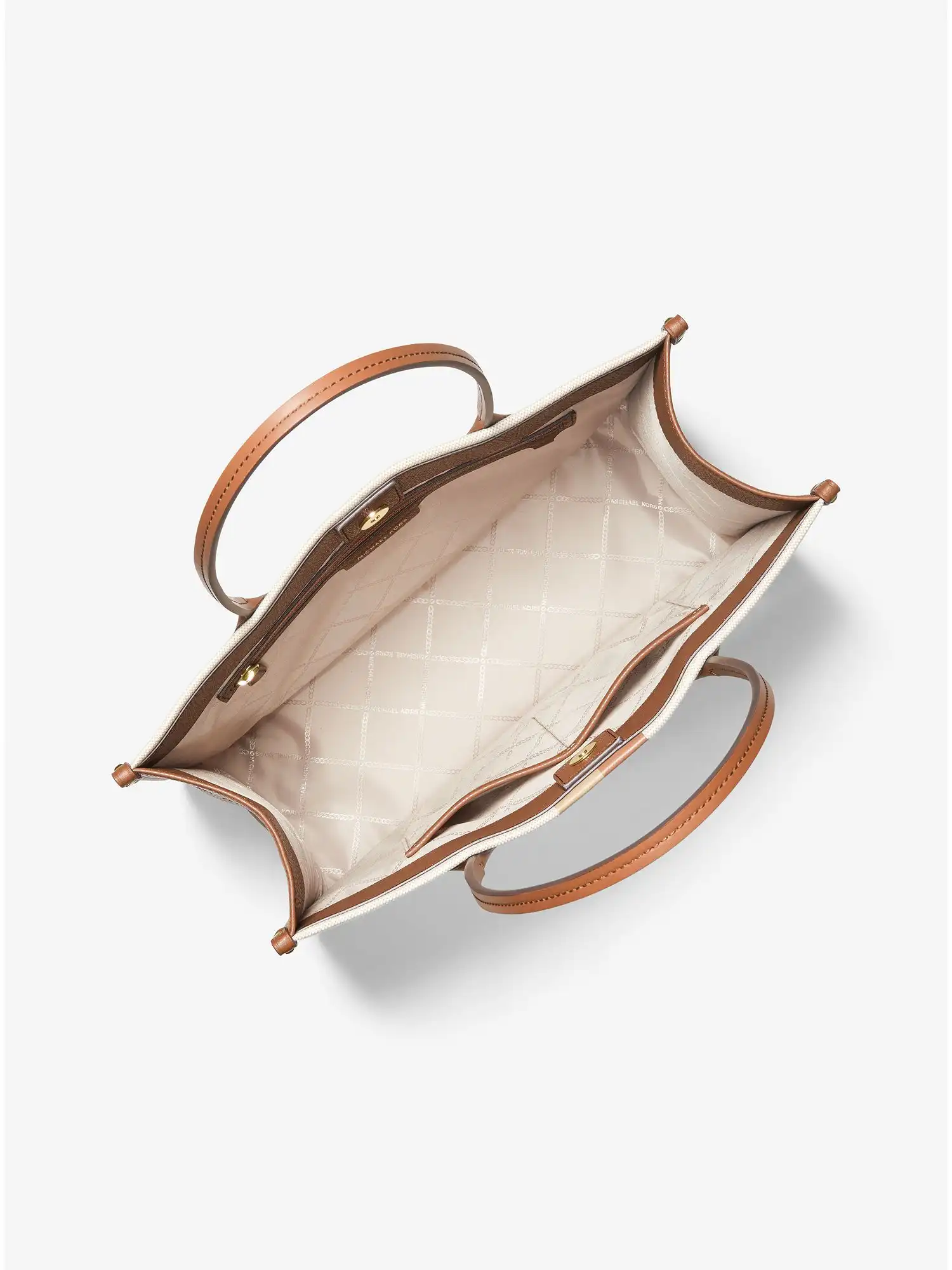 heidi large stripe canvas tote bag luggage multi