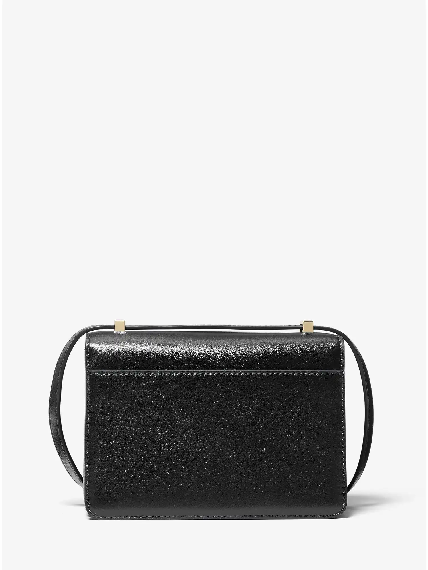 hendrix extra small leather crossbody bag black