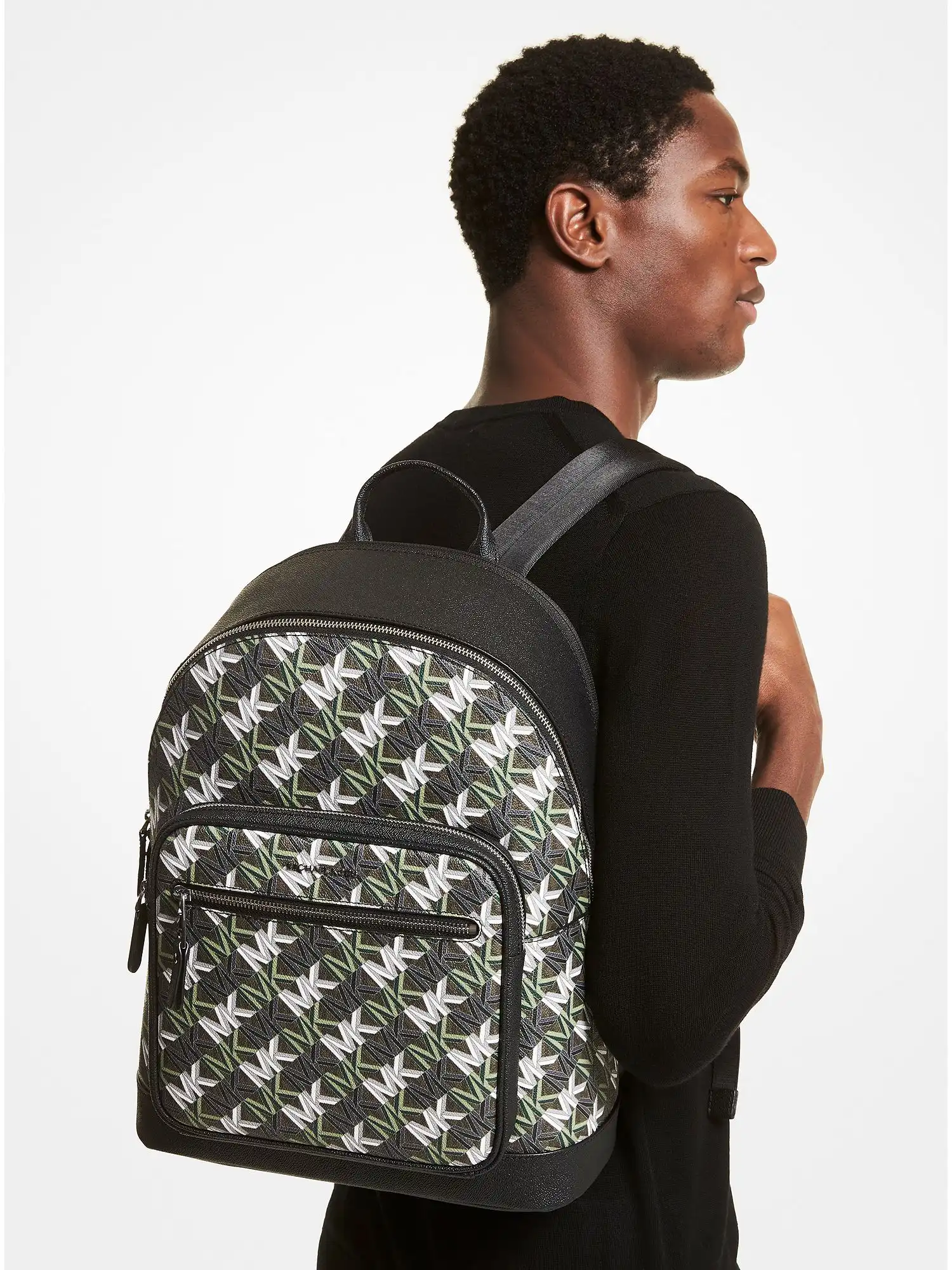 hudson graphic logo backpack olive combo
