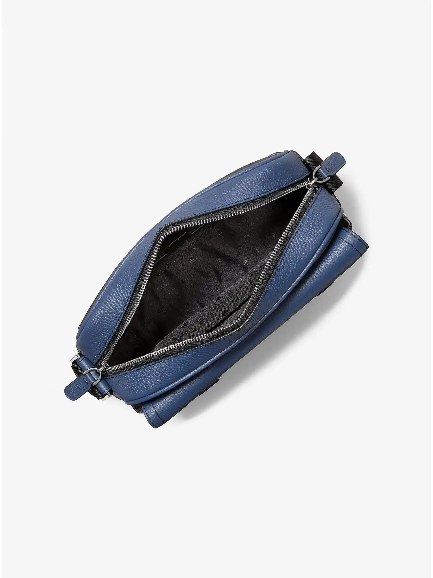 hudson large leather crossbody bag admiral mlti