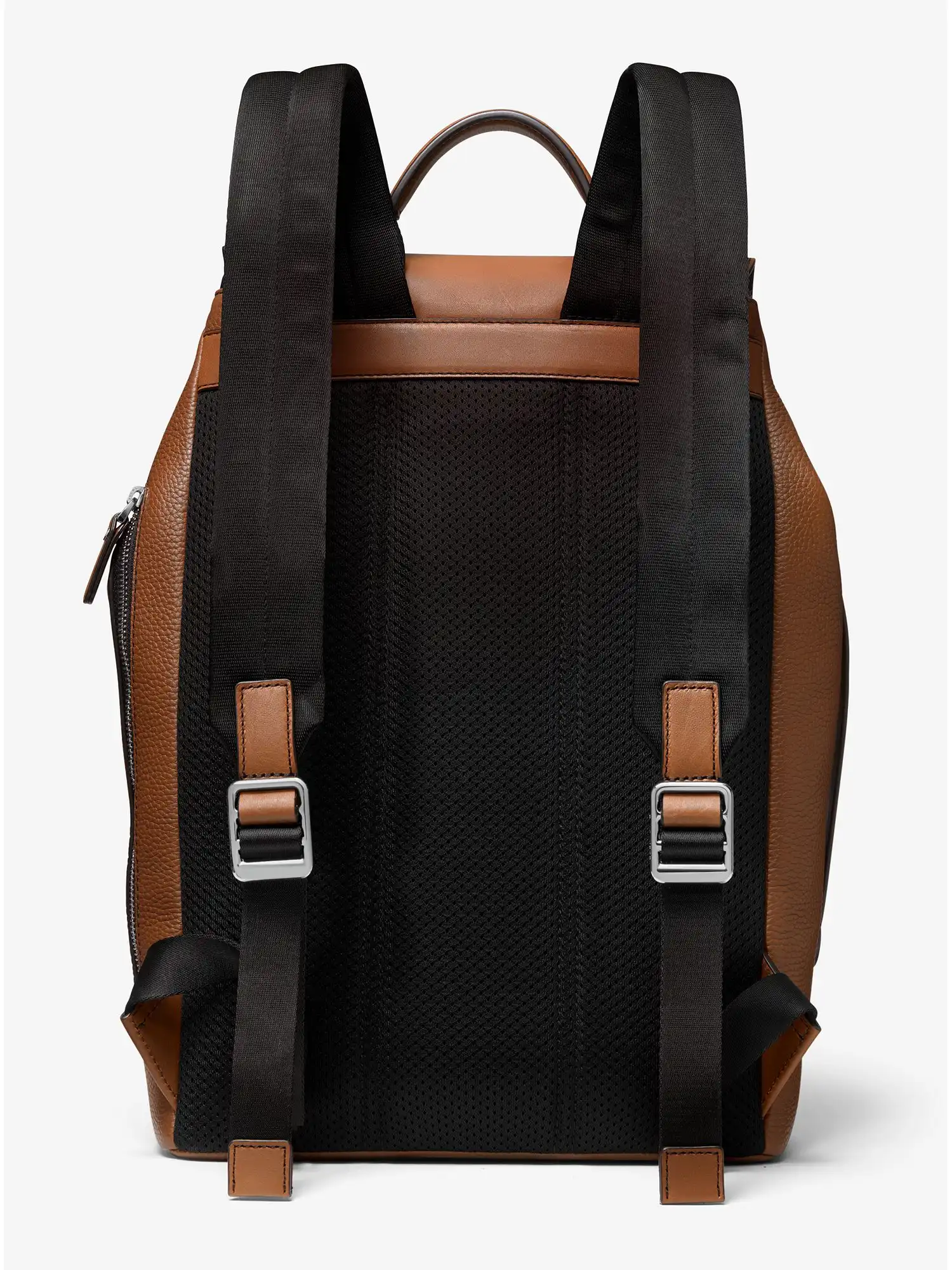 hudson pebbled leather backpack luggage