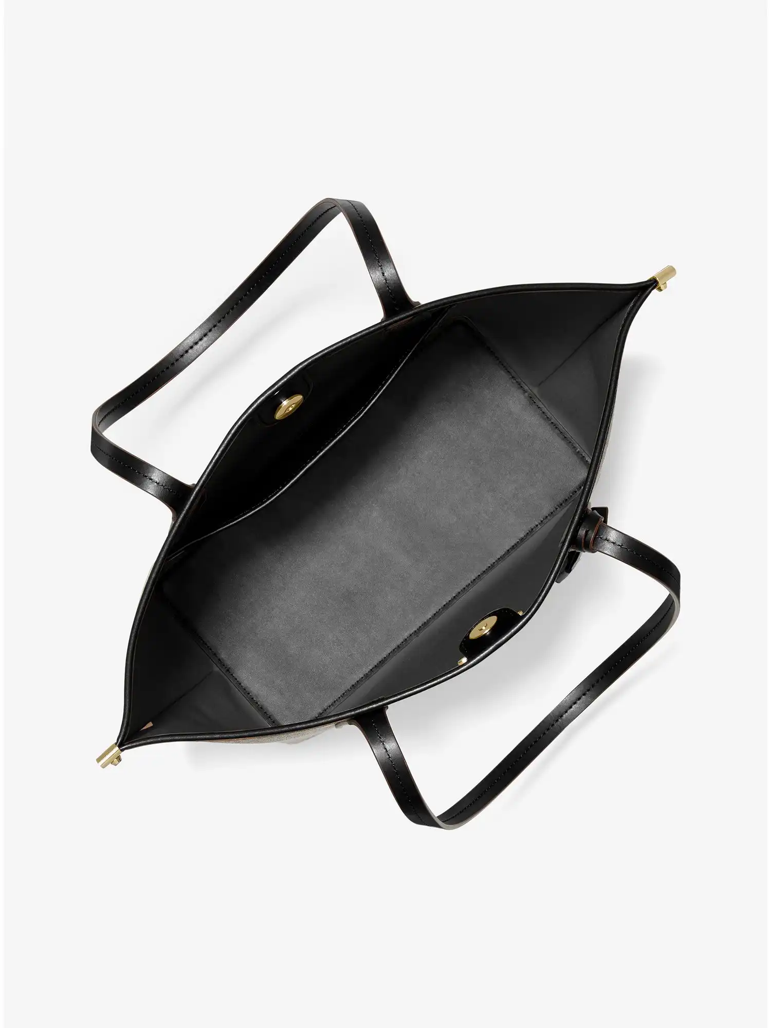 jane large pebbled leather tote bag black