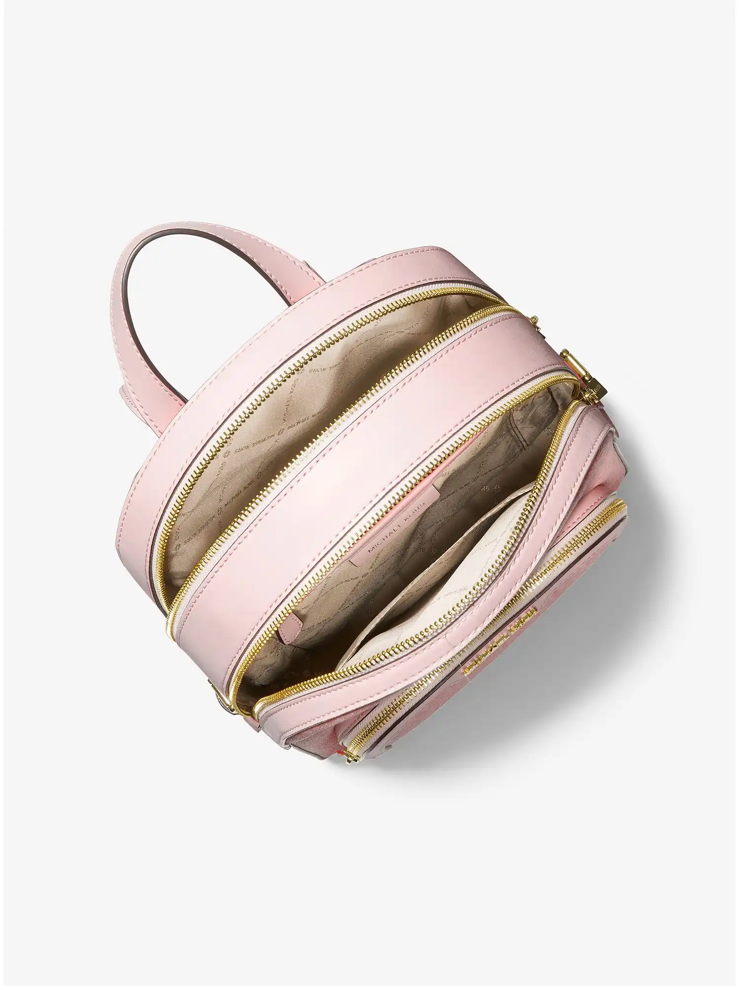 jaycee medium logo backpack dark powder blush