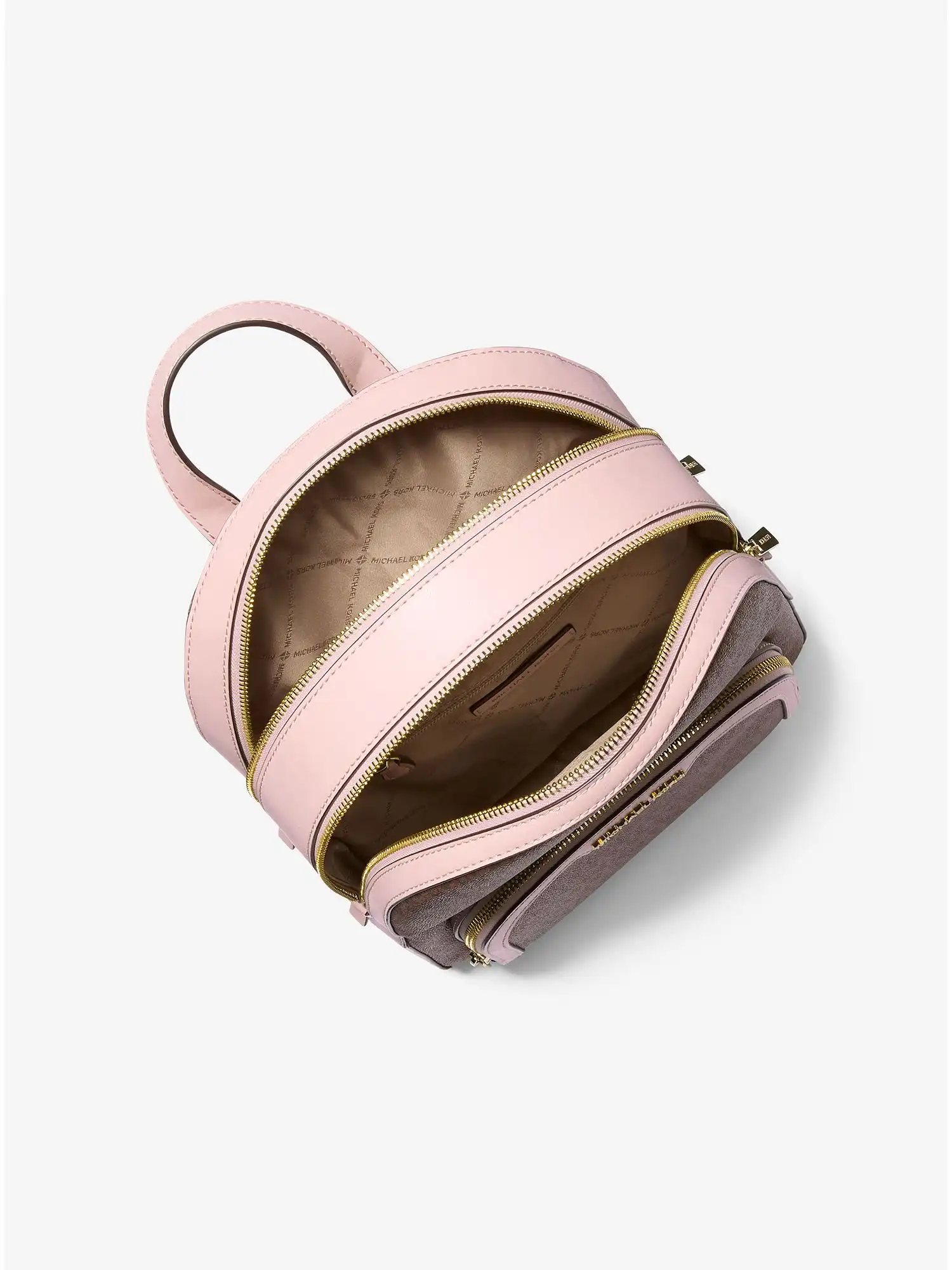 jaycee medium logo backpack powder blush