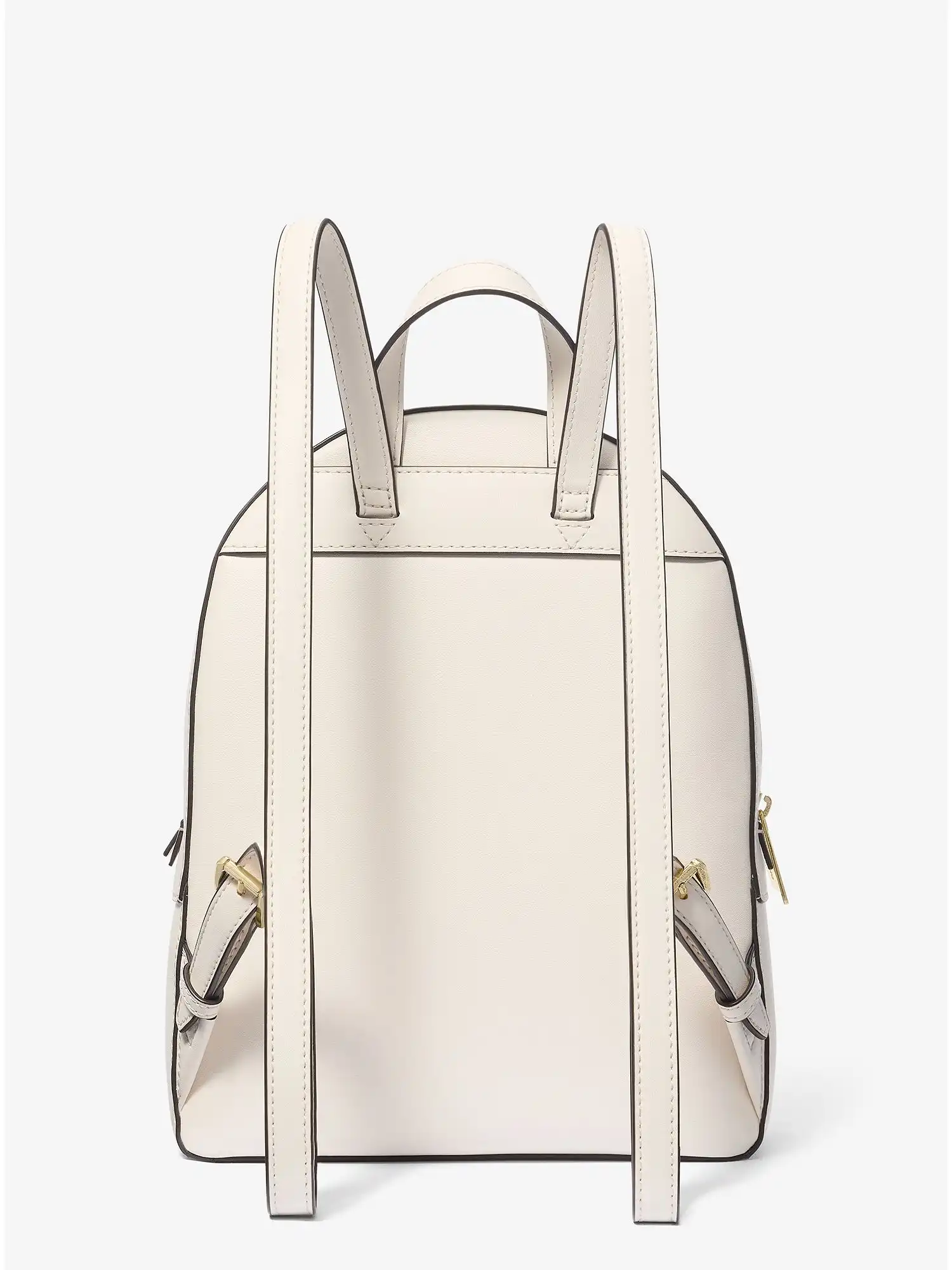 jaycee medium pebbled leather backpack lt cream