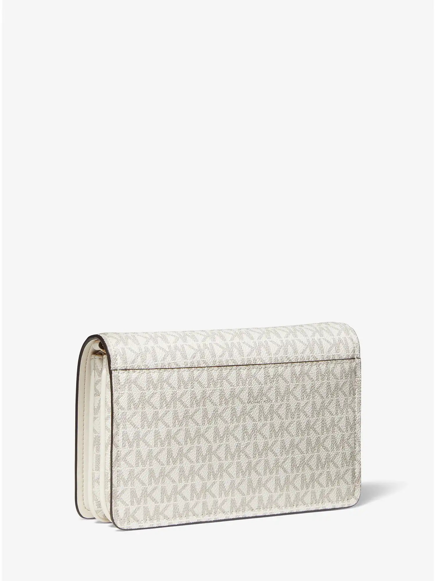 jet set large logo crossbody bag van cream