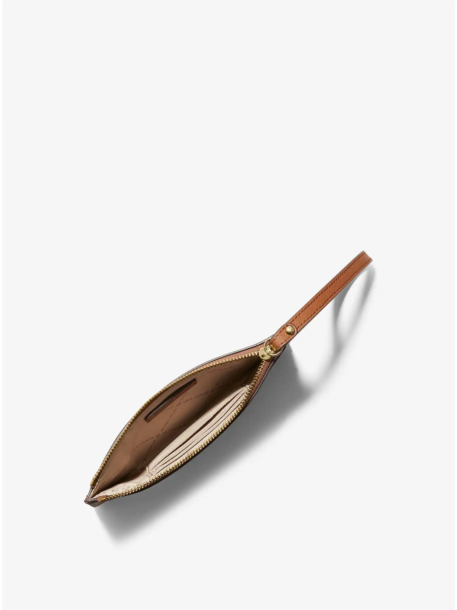 jet set medium saffiano leather crossover wristlet luggage