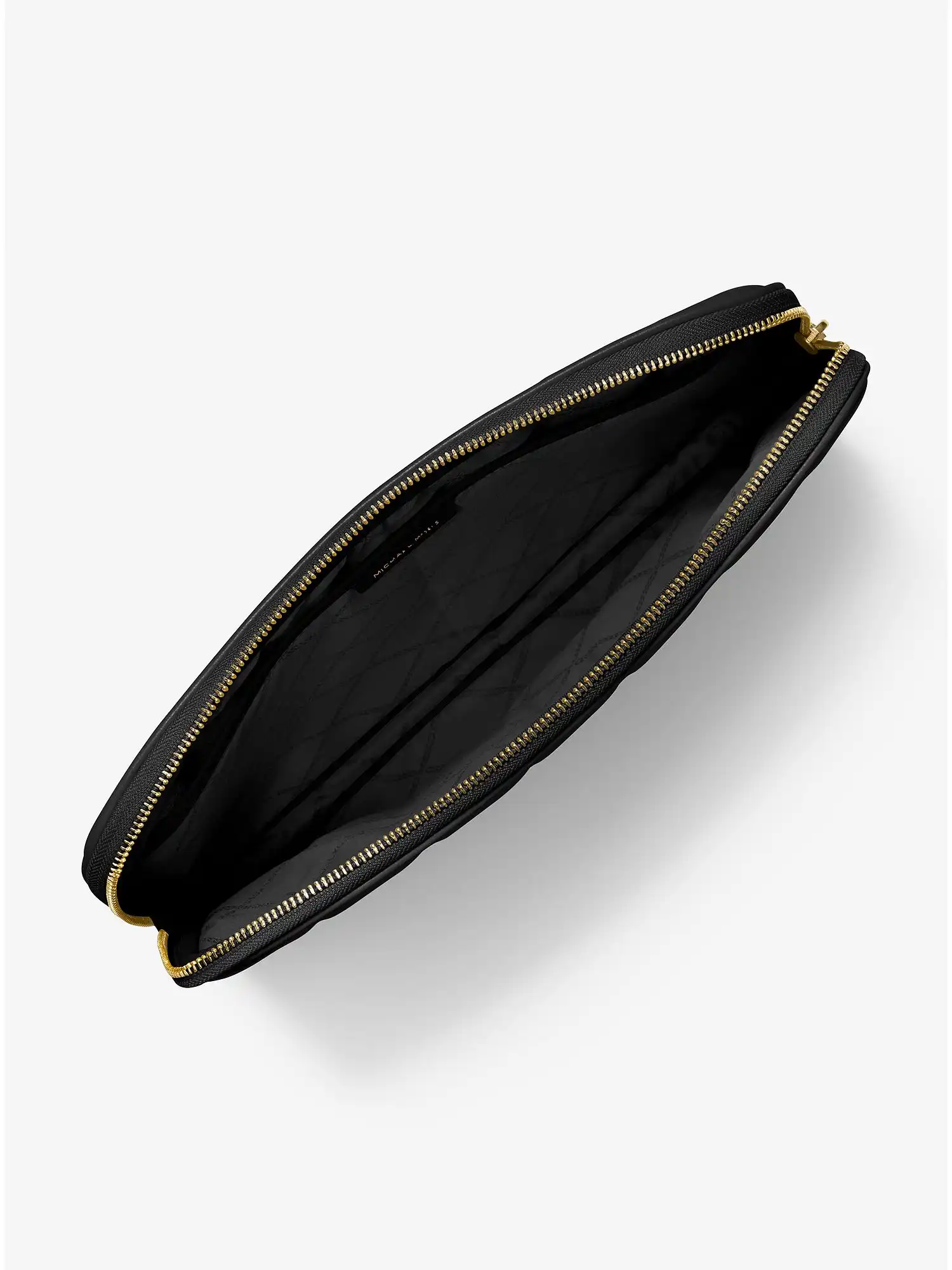 jet set quilted leather case for ipad pro black