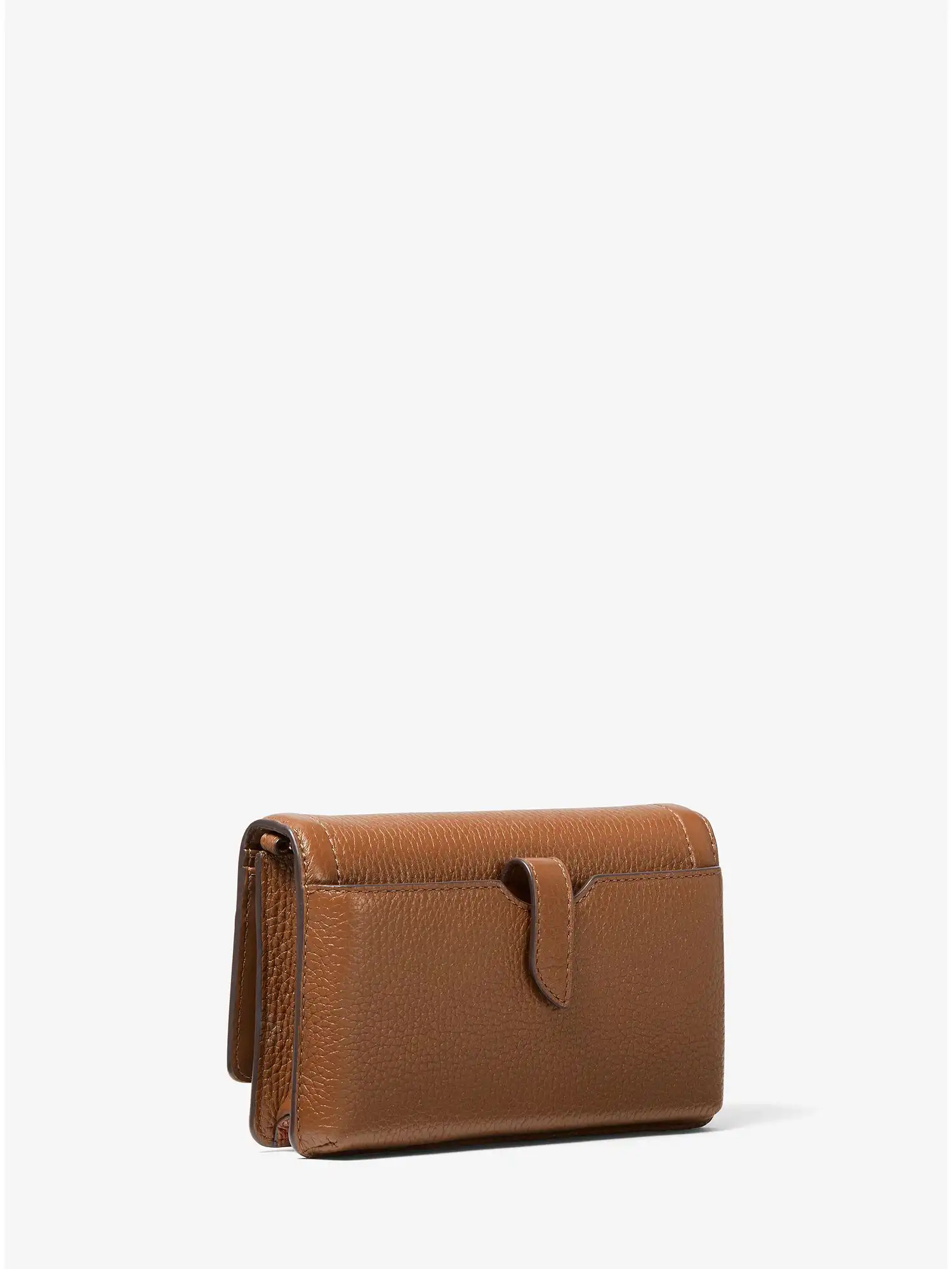 jet set small pebbled leather smartphone convertible crossbody bag luggage