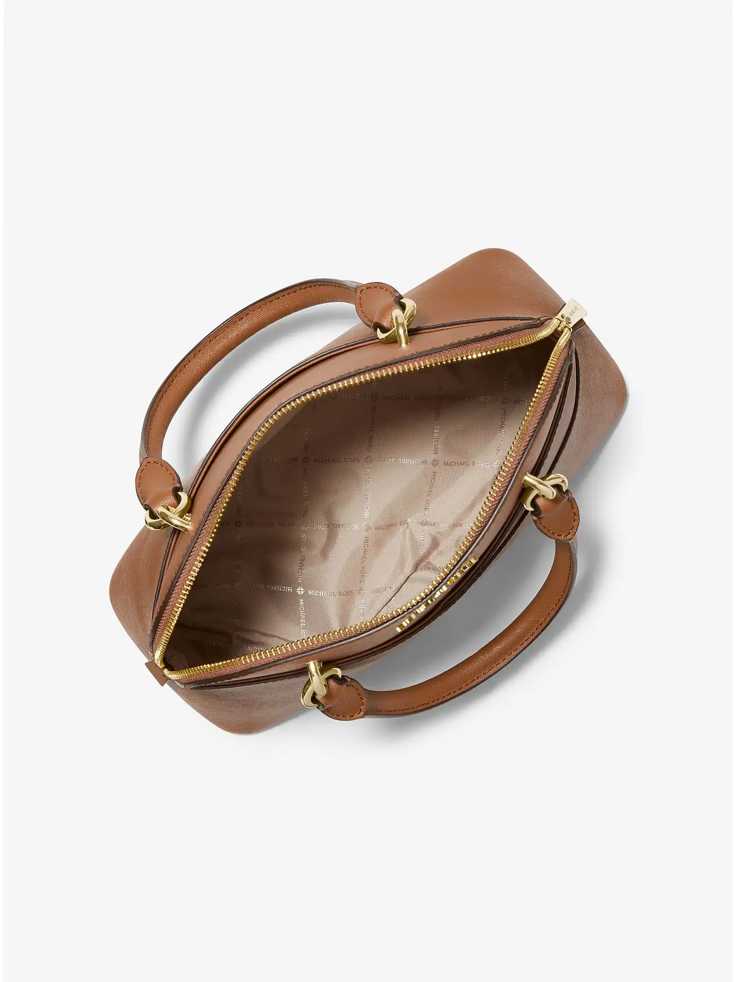 jet set travel medium saffiano leather dome satchel luggage