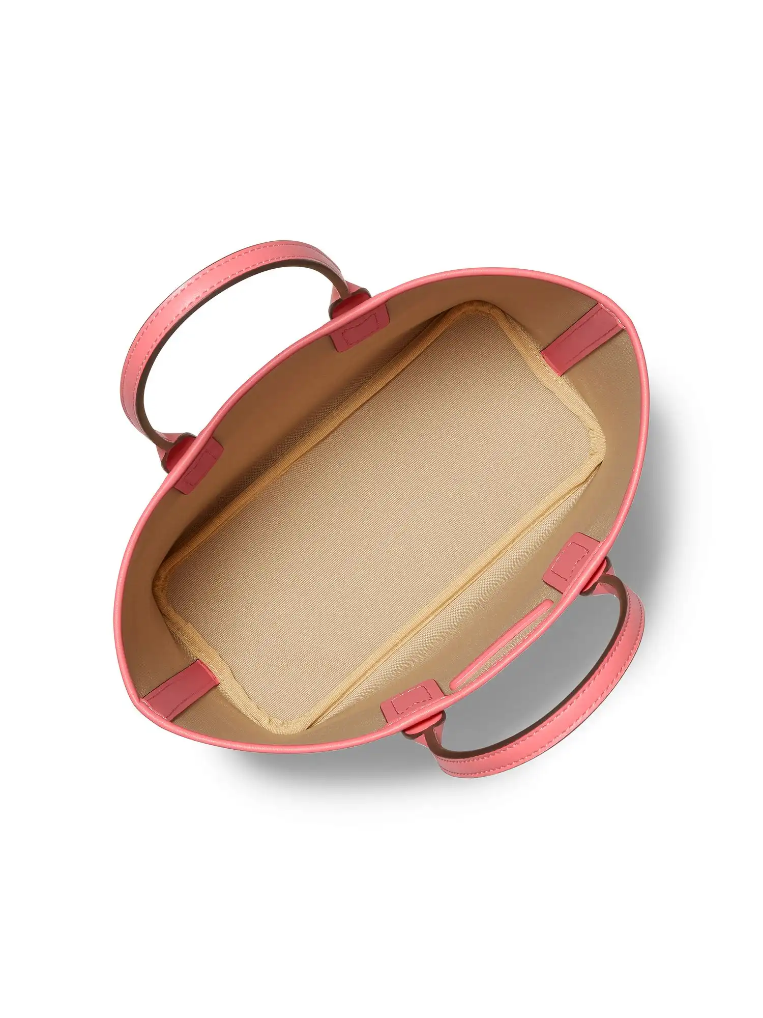 jodie small logo jacquard tote bag grapefruit