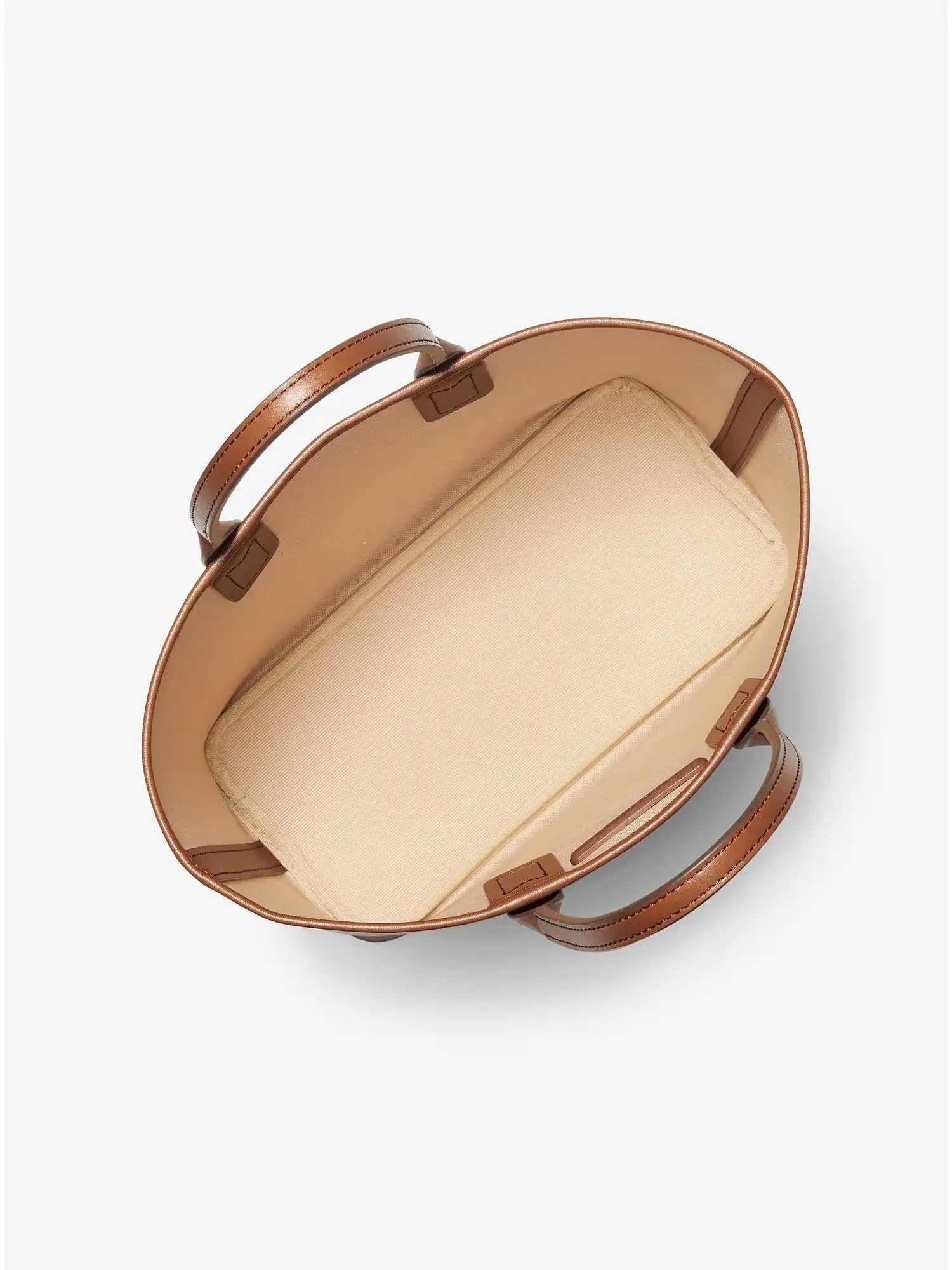 jodie small logo jacquard tote bag luggage