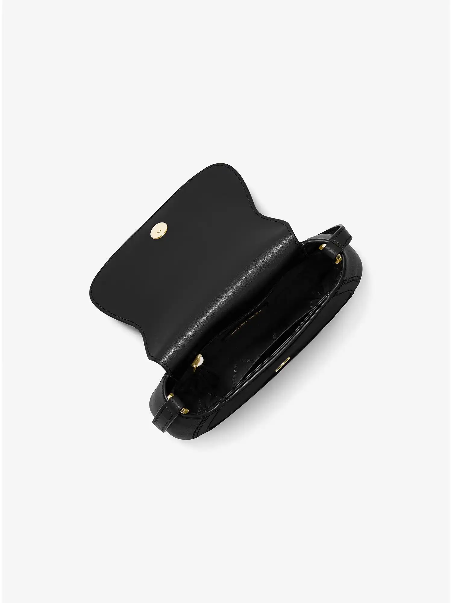 jolene small leather crossbody bag black