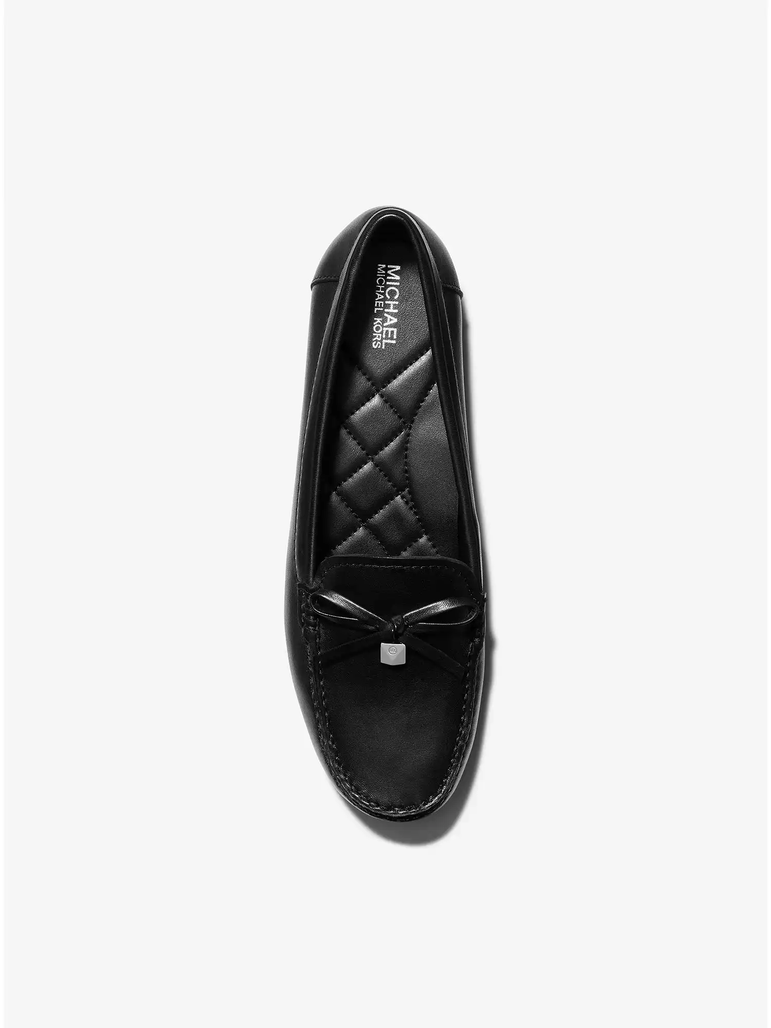 juliette leather loafer black