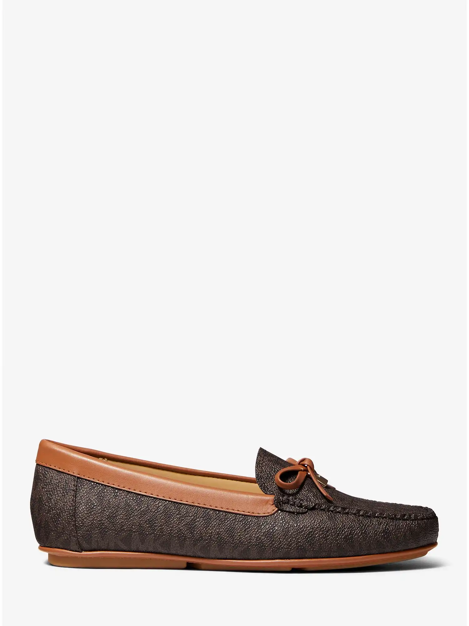 juliette logo loafer brown