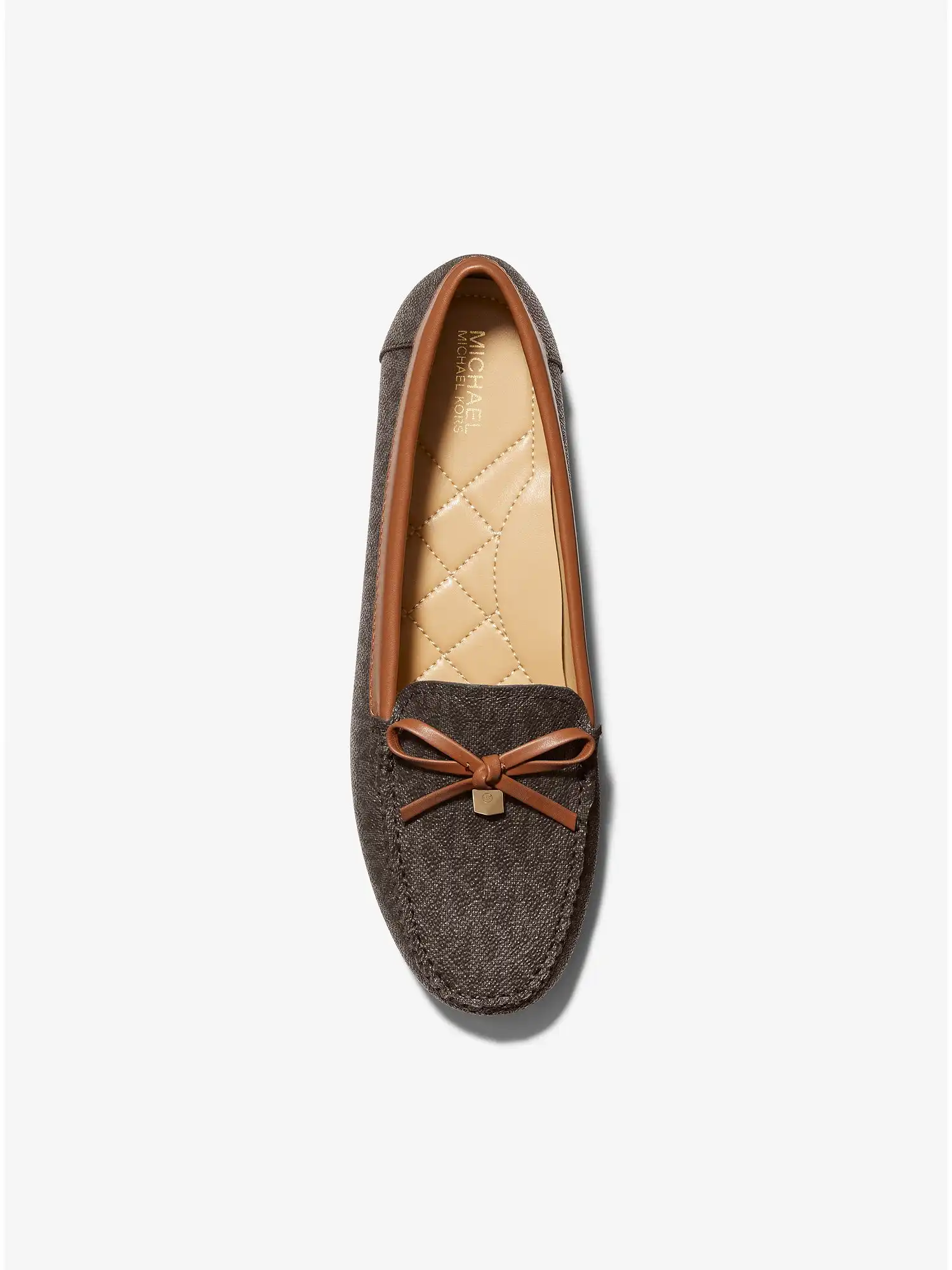 juliette logo loafer brown