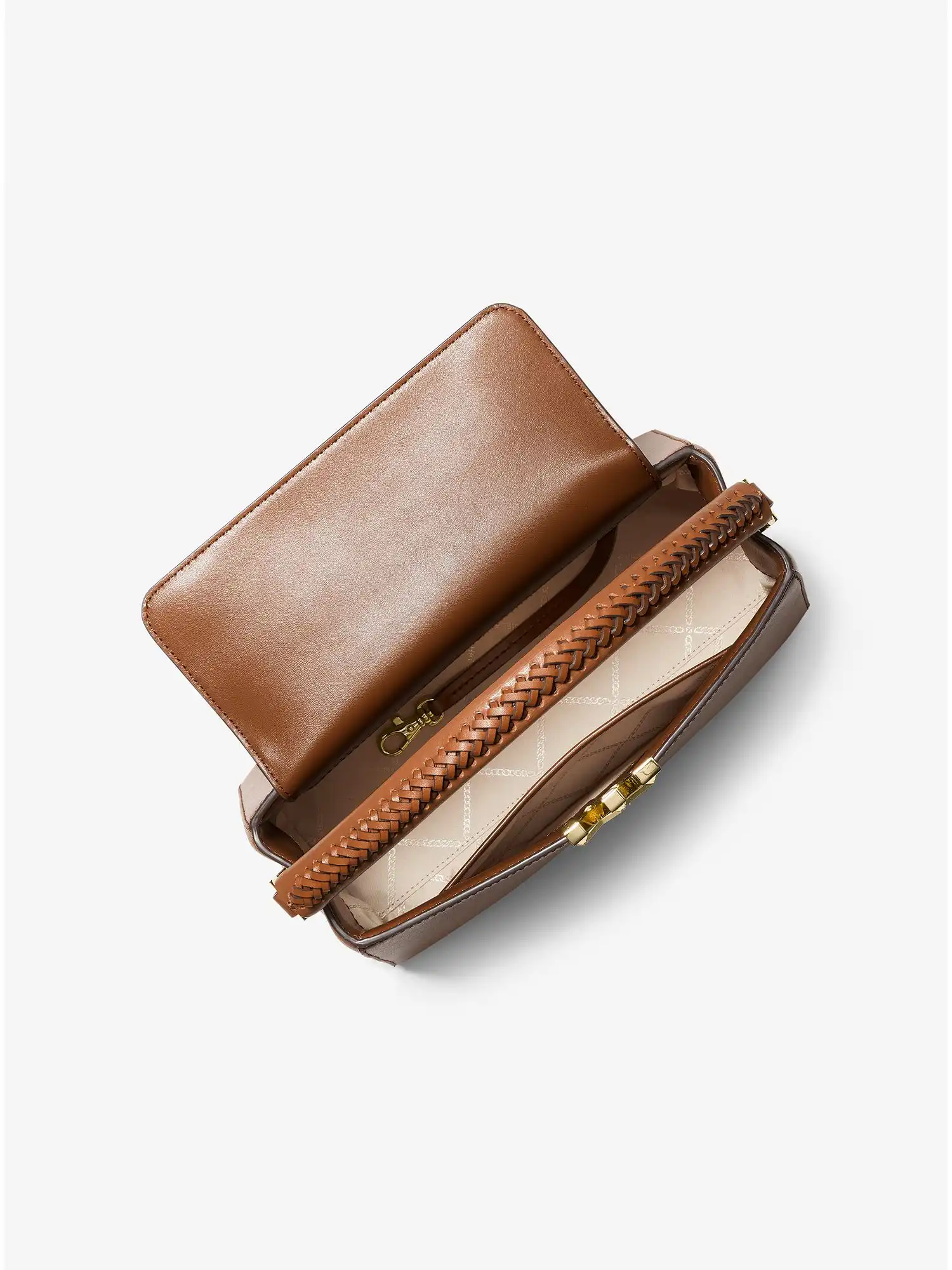 karlie medium leather satchel luggage