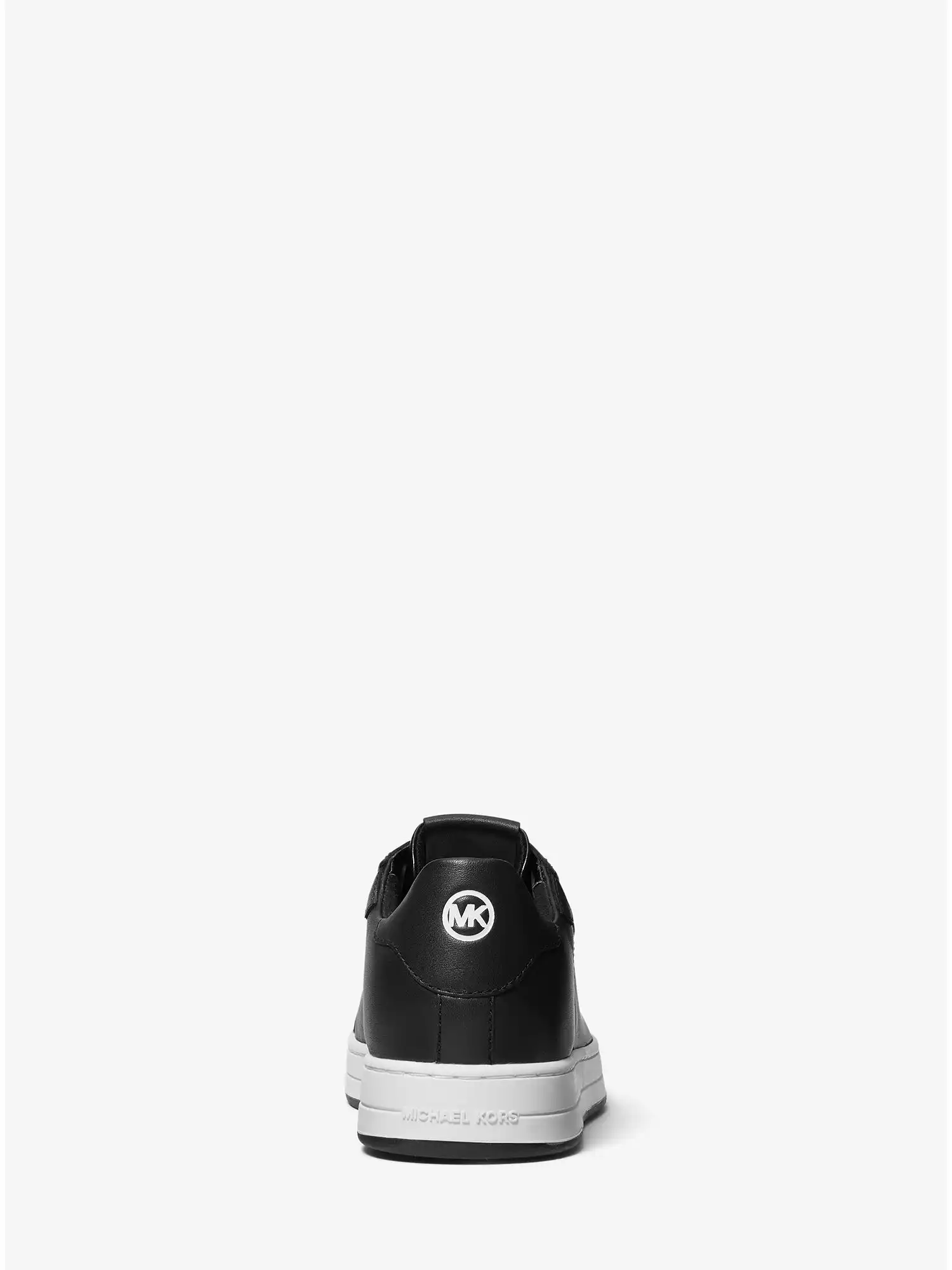 keating leather sneaker black