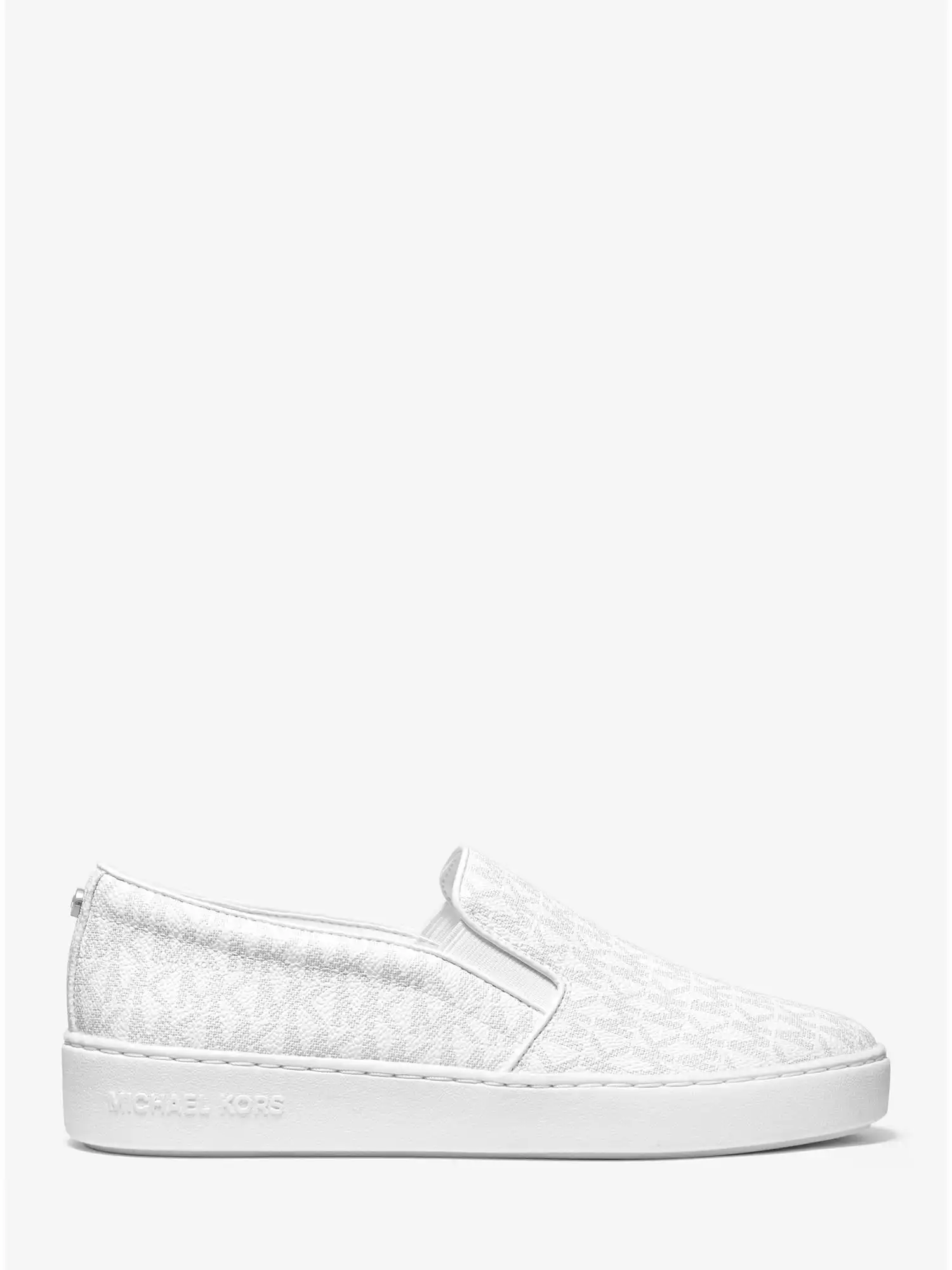 keaton logo slip on sneaker bright wht