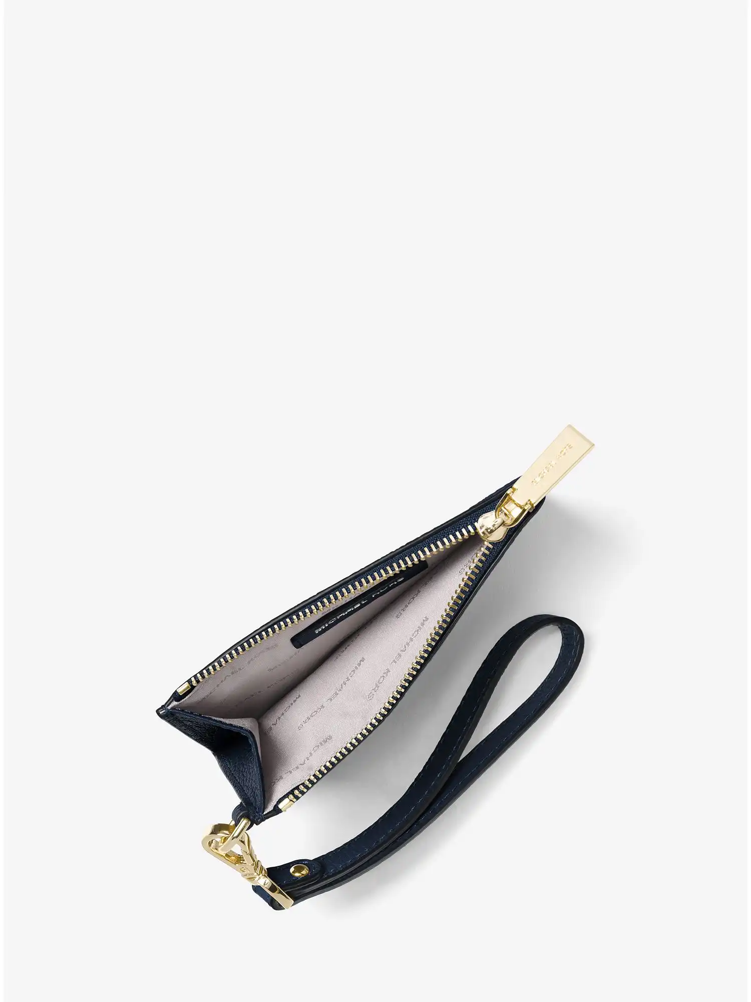 leather coin purse navy