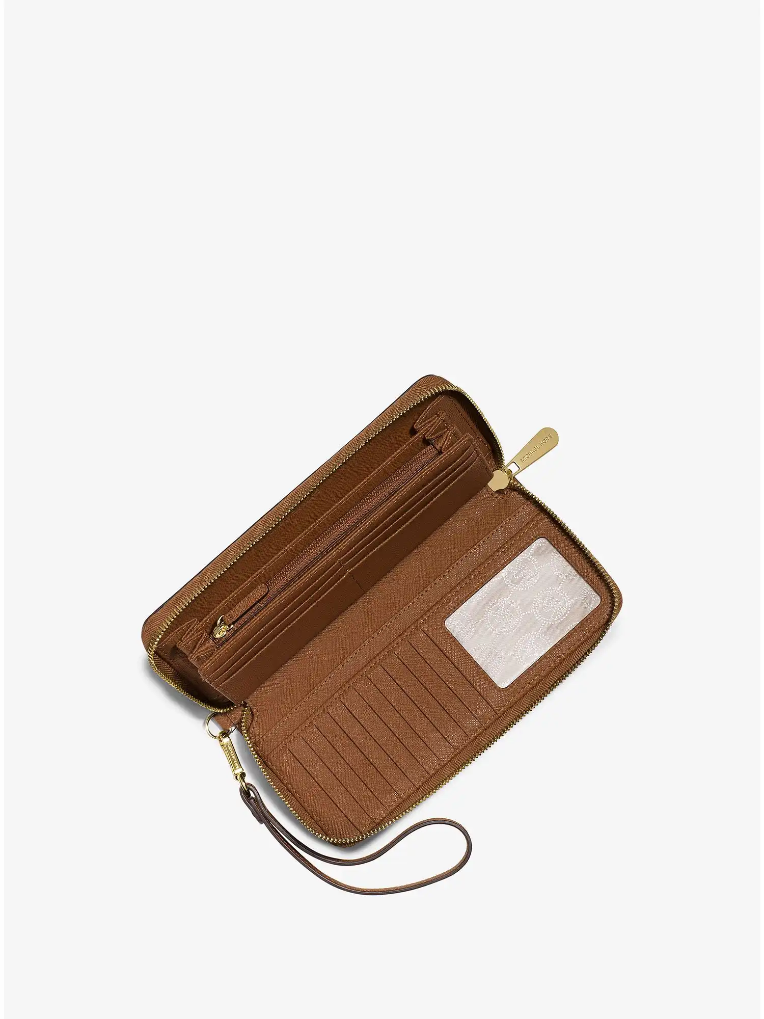 leather continental wristlet luggage
