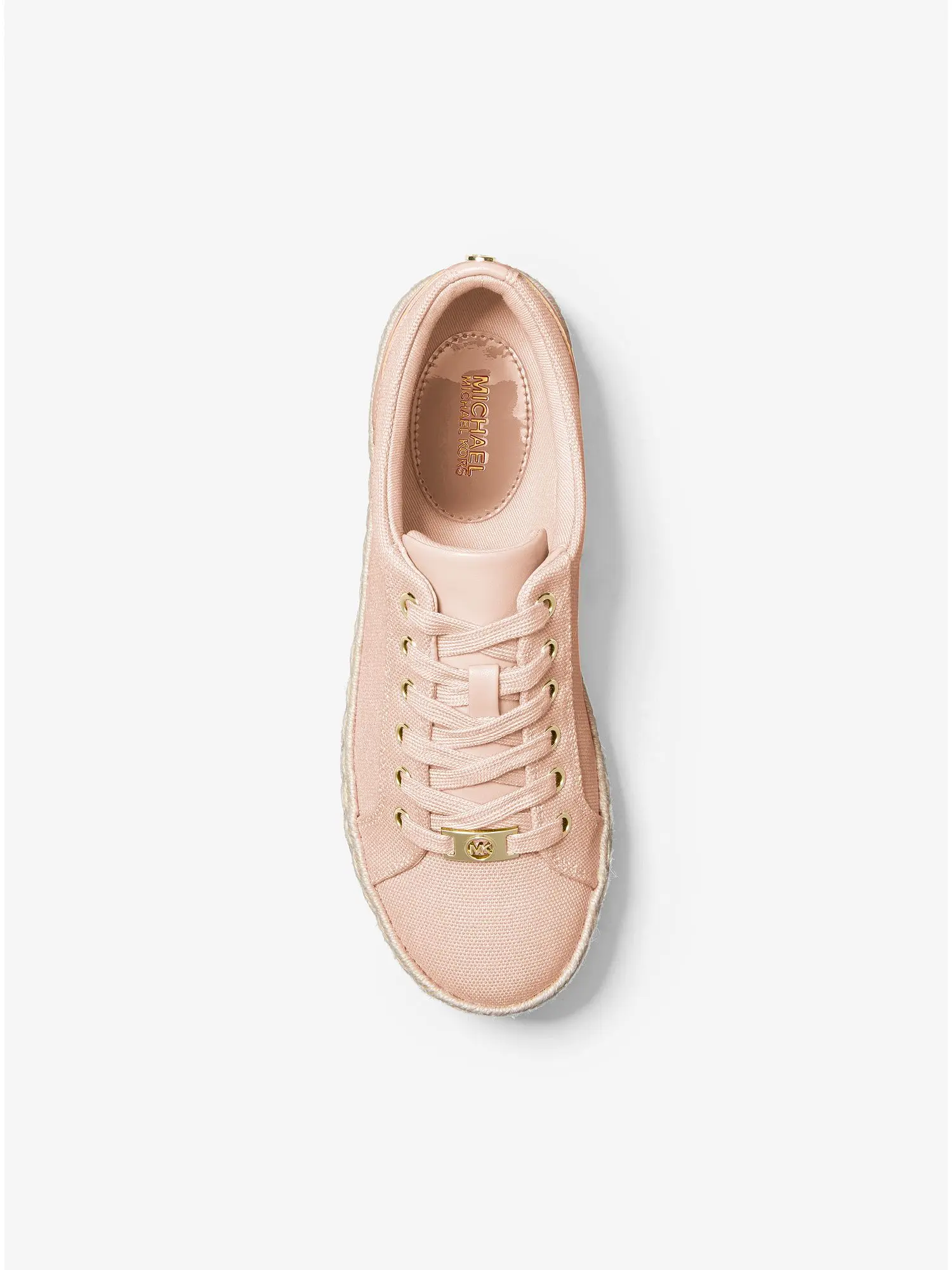 libby cotton canvas platform sneaker soft pink
