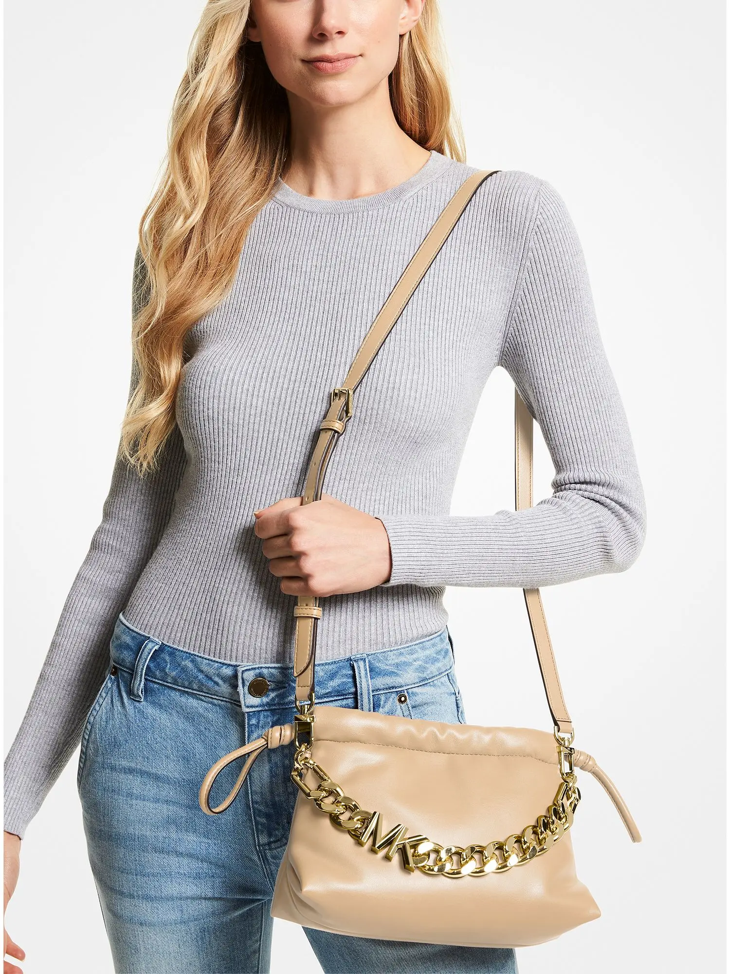 lina extra small faux leather crossbody bag camel