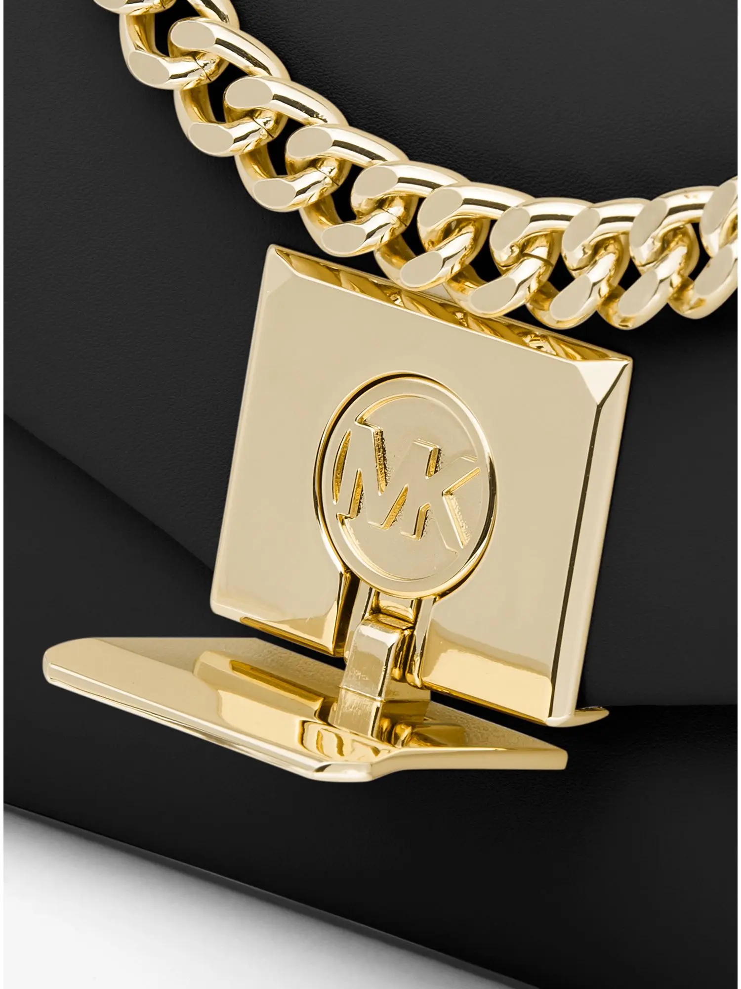 lita small leather crossbody bag black