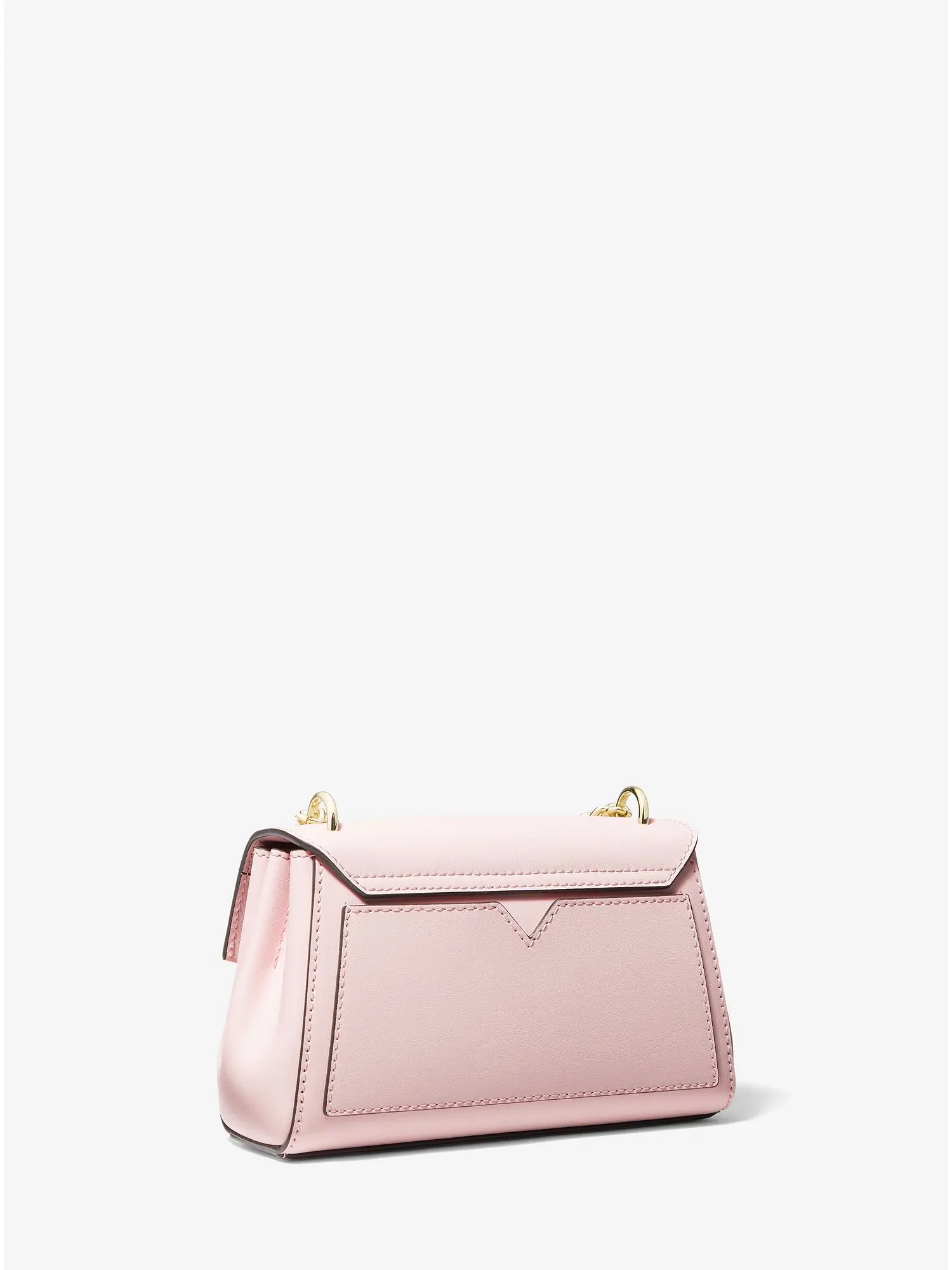 lita small leather crossbody bag powder blush